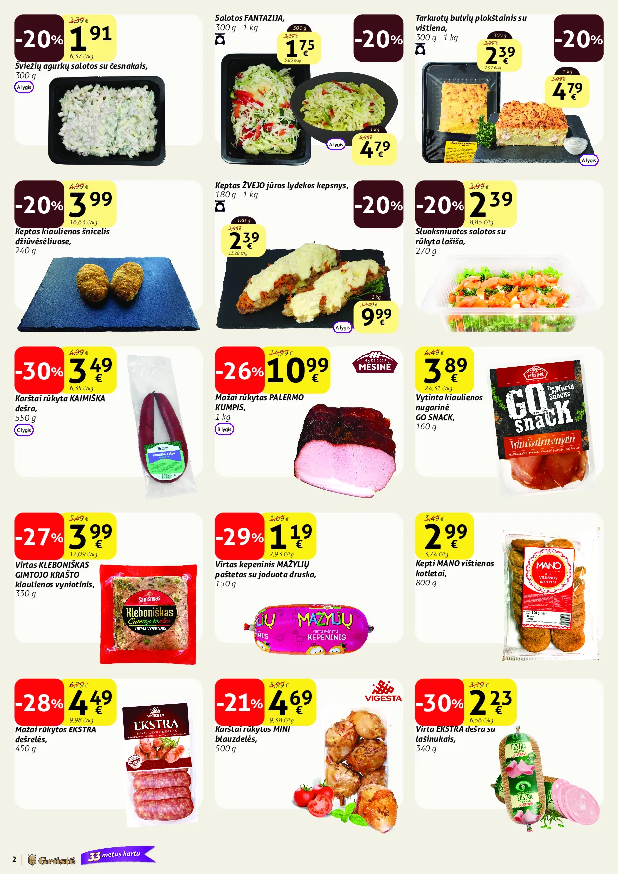 Grūstė leidinys – 2 psl.