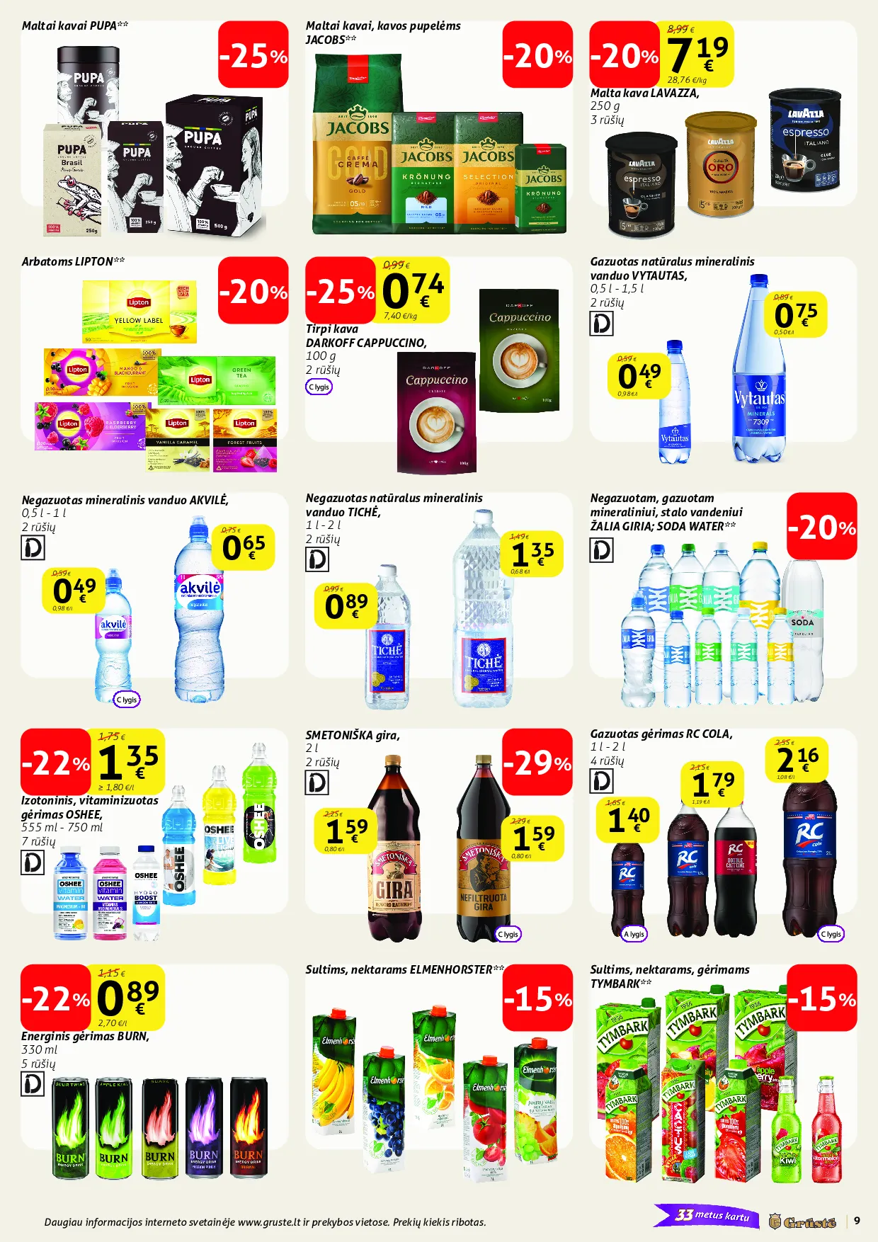 Grūstė leidinys – 9 psl.