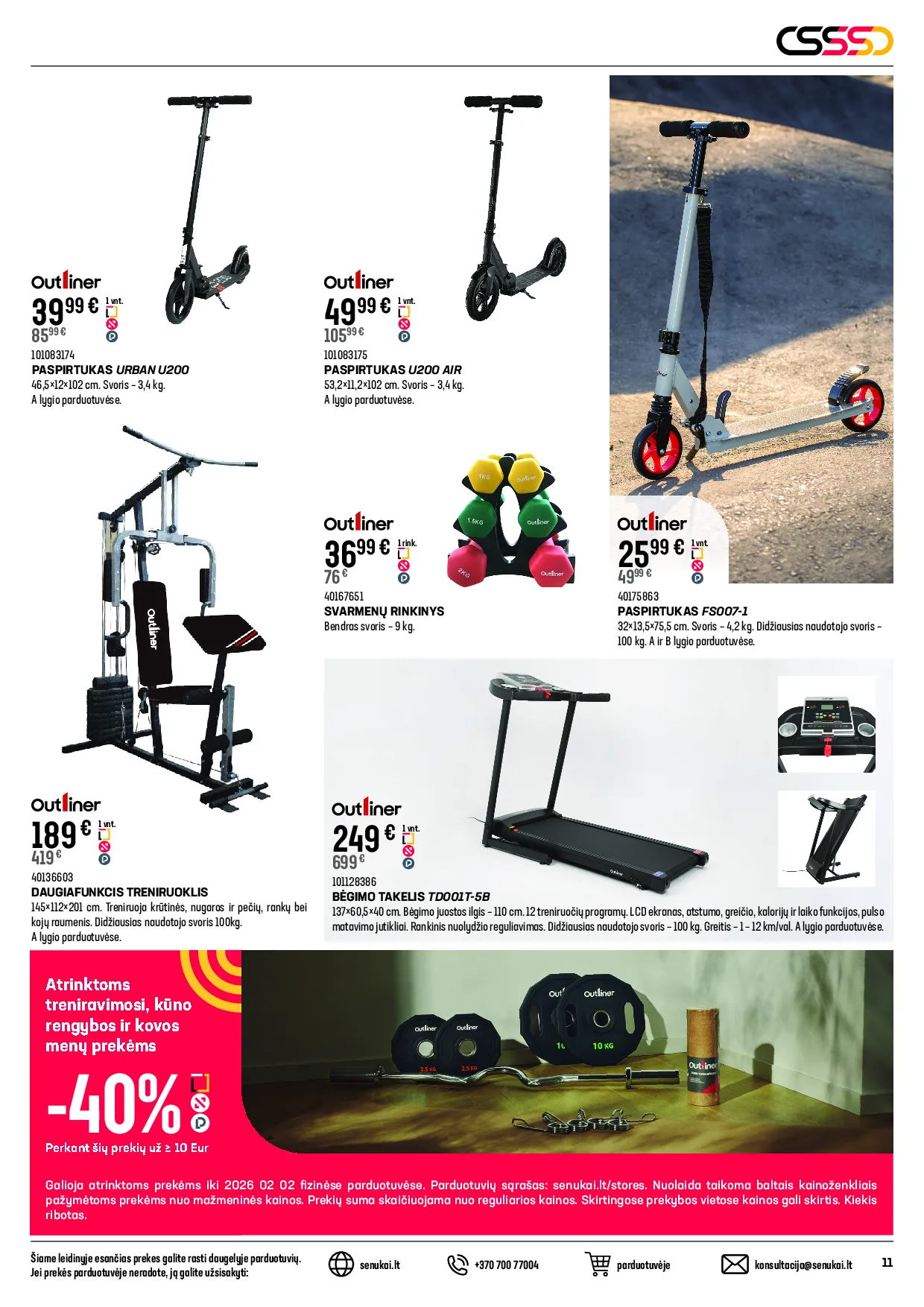 Senukai akcijų leidinys – 11 psl.