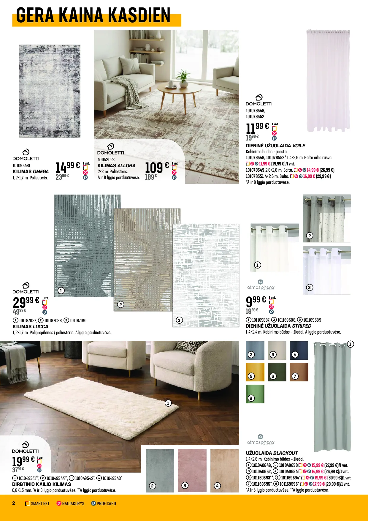 Senukai akcijų leidinys – 2 psl.