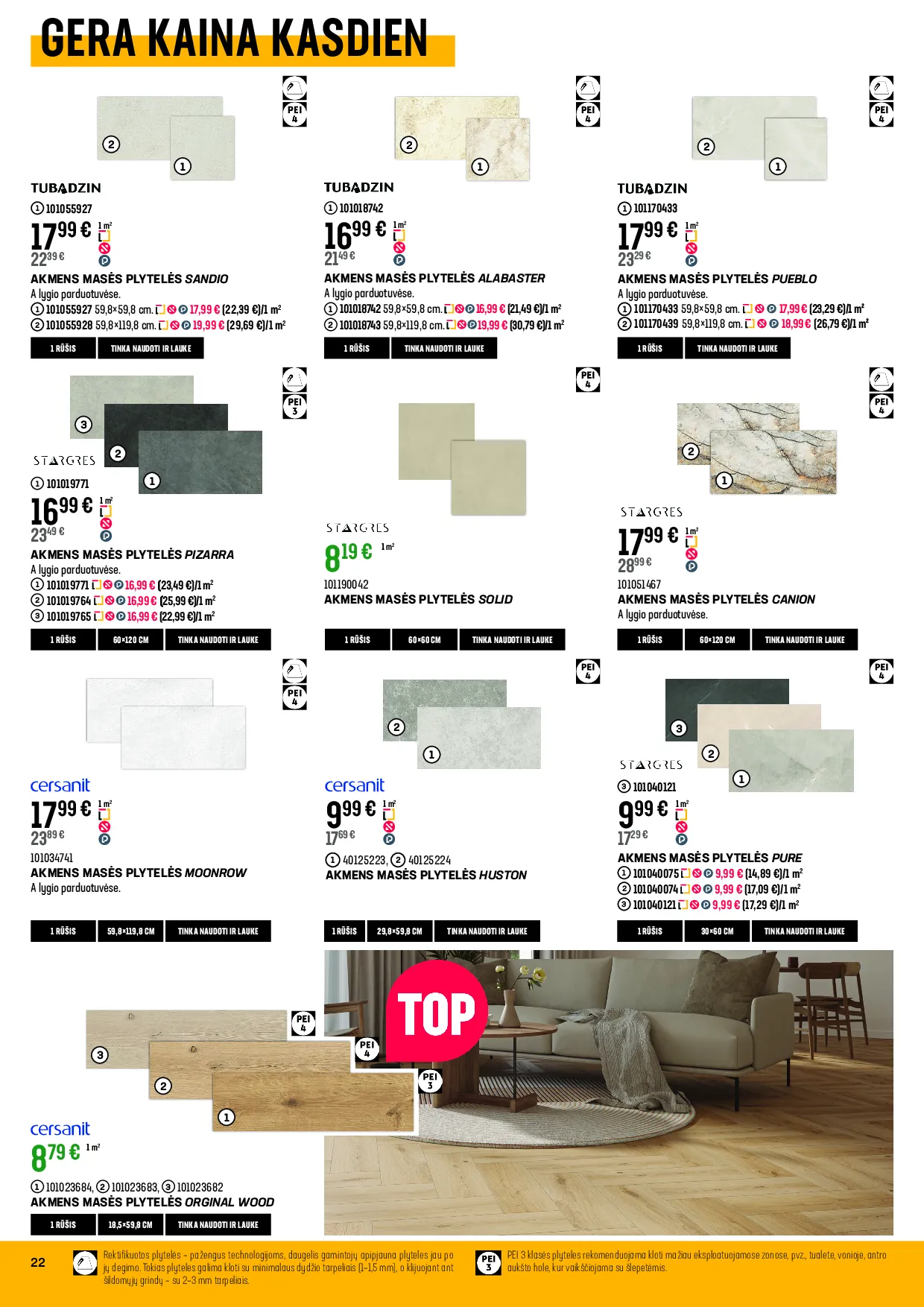 Senukai akcijų leidinys – 22 psl.