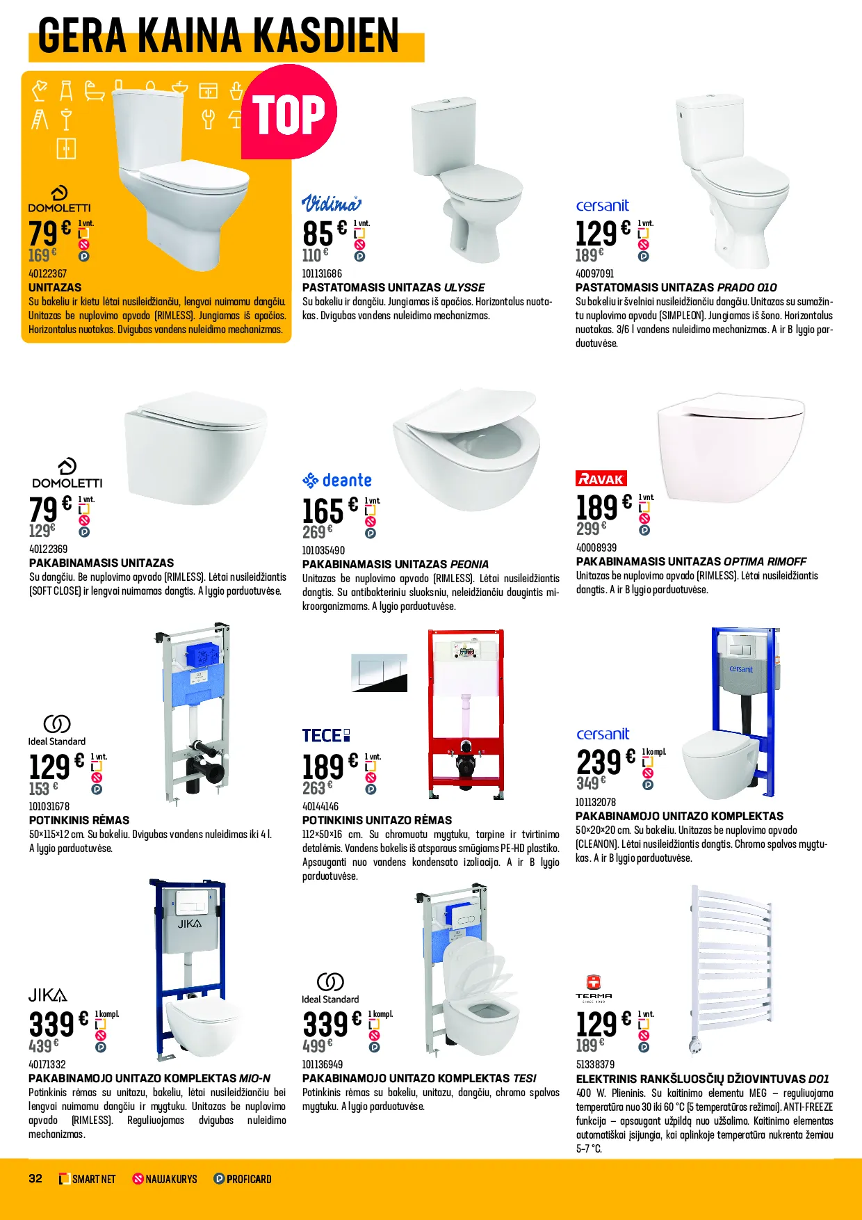 Senukai akcijų leidinys – 32 psl.