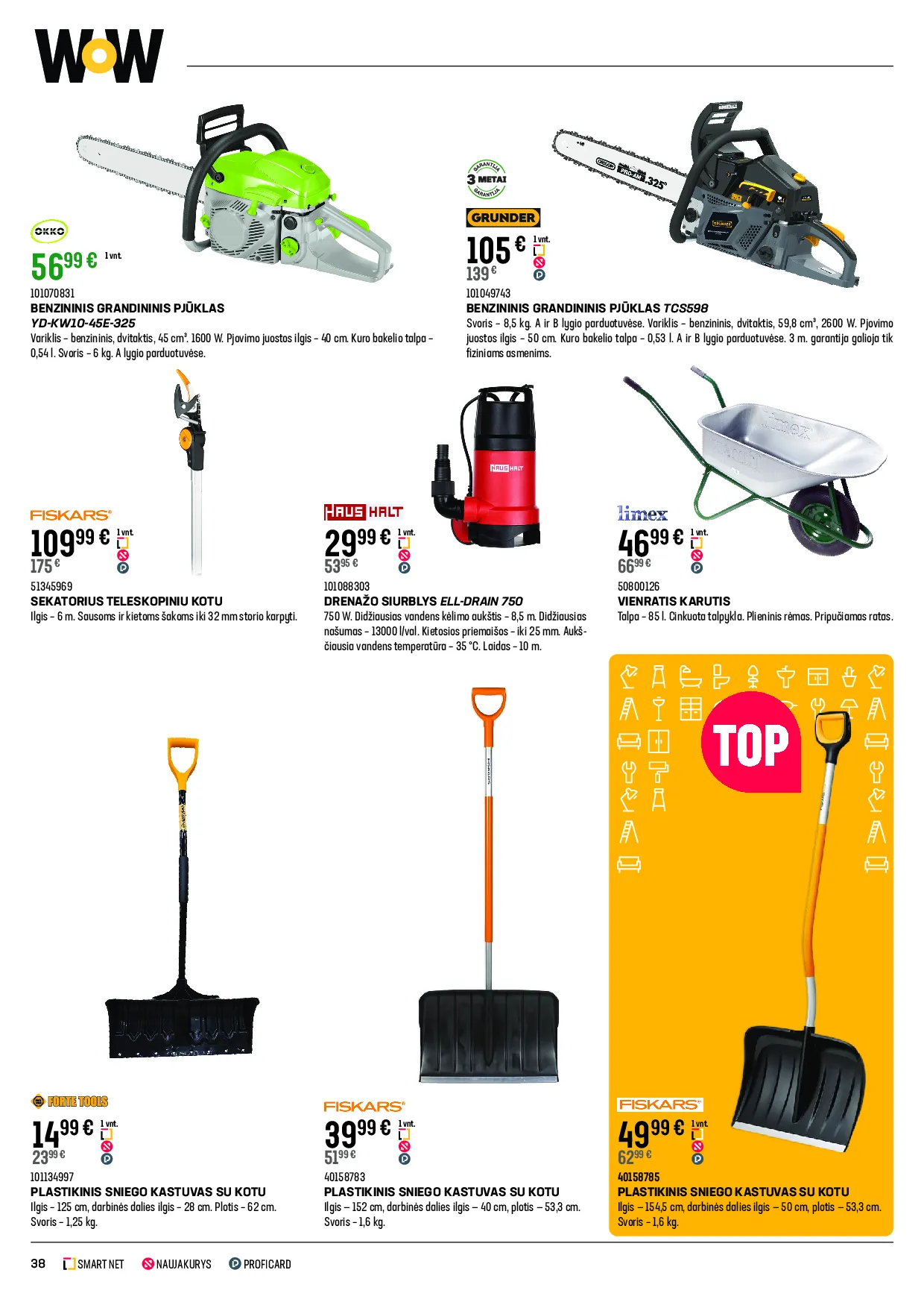 Senukai akcijų leidinys – 38 psl.