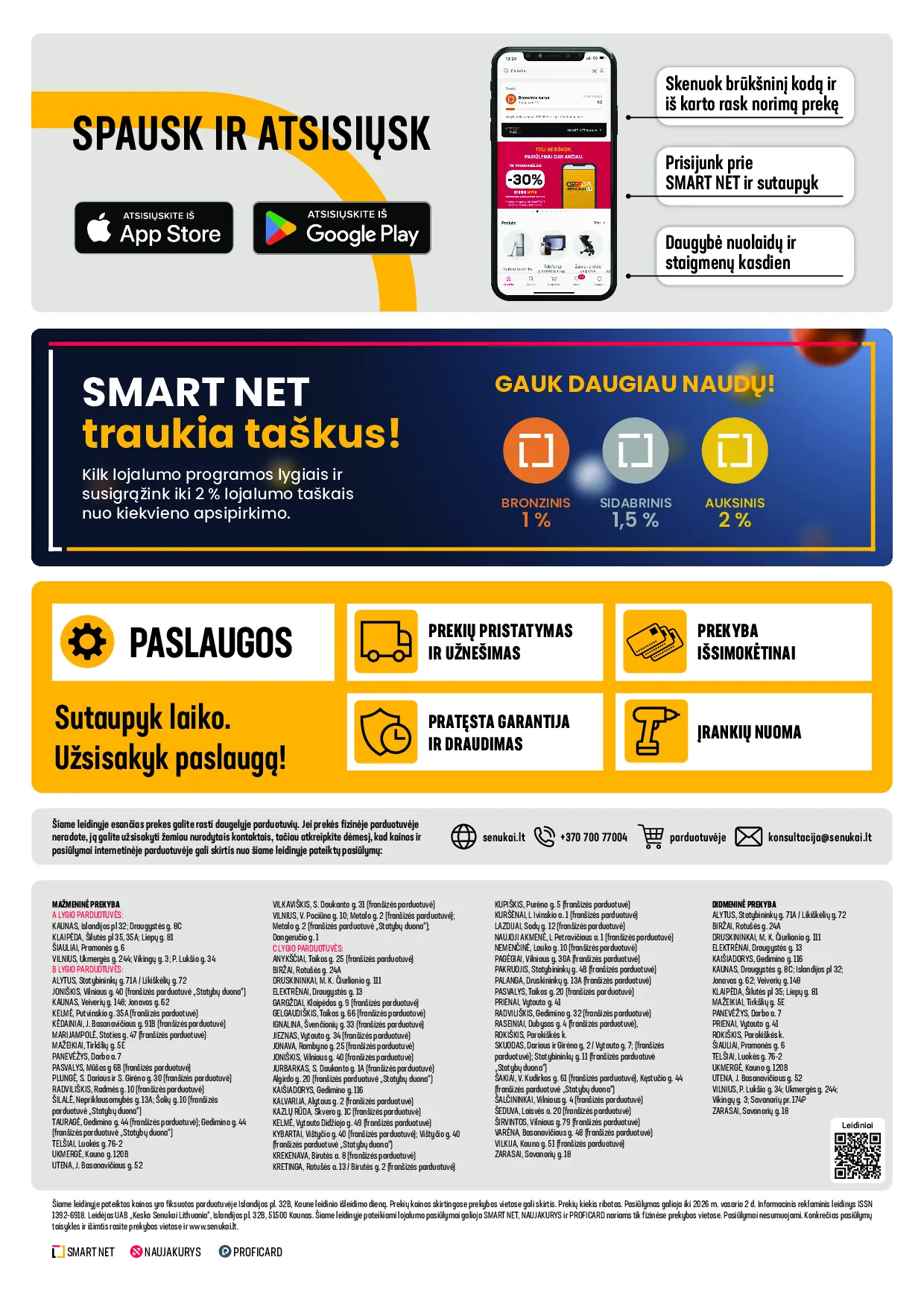 Senukai akcijų leidinys – 42 psl.