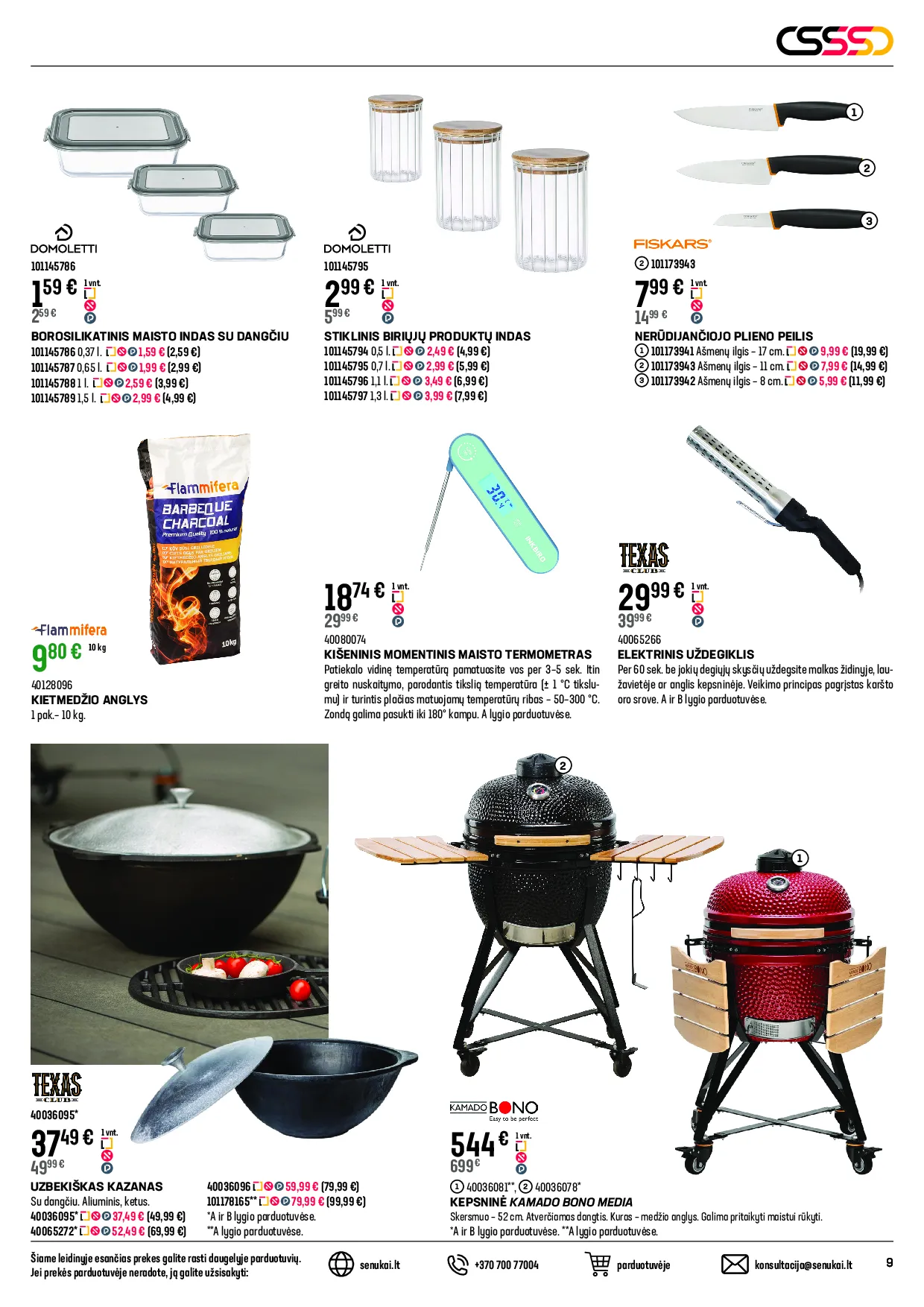 Senukai akcijų leidinys – 9 psl.