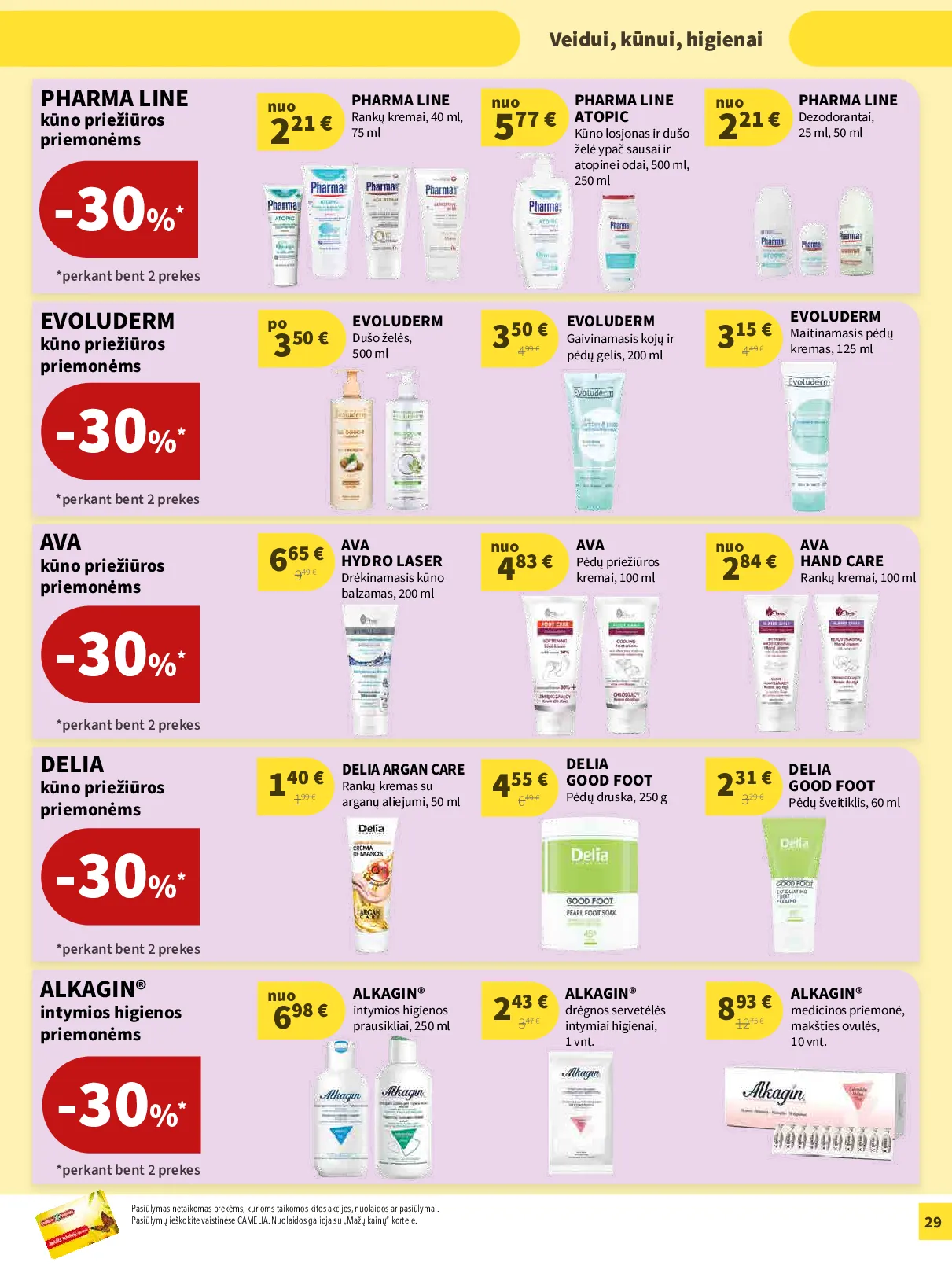 Camelia akcijų leidinys – 29 psl.