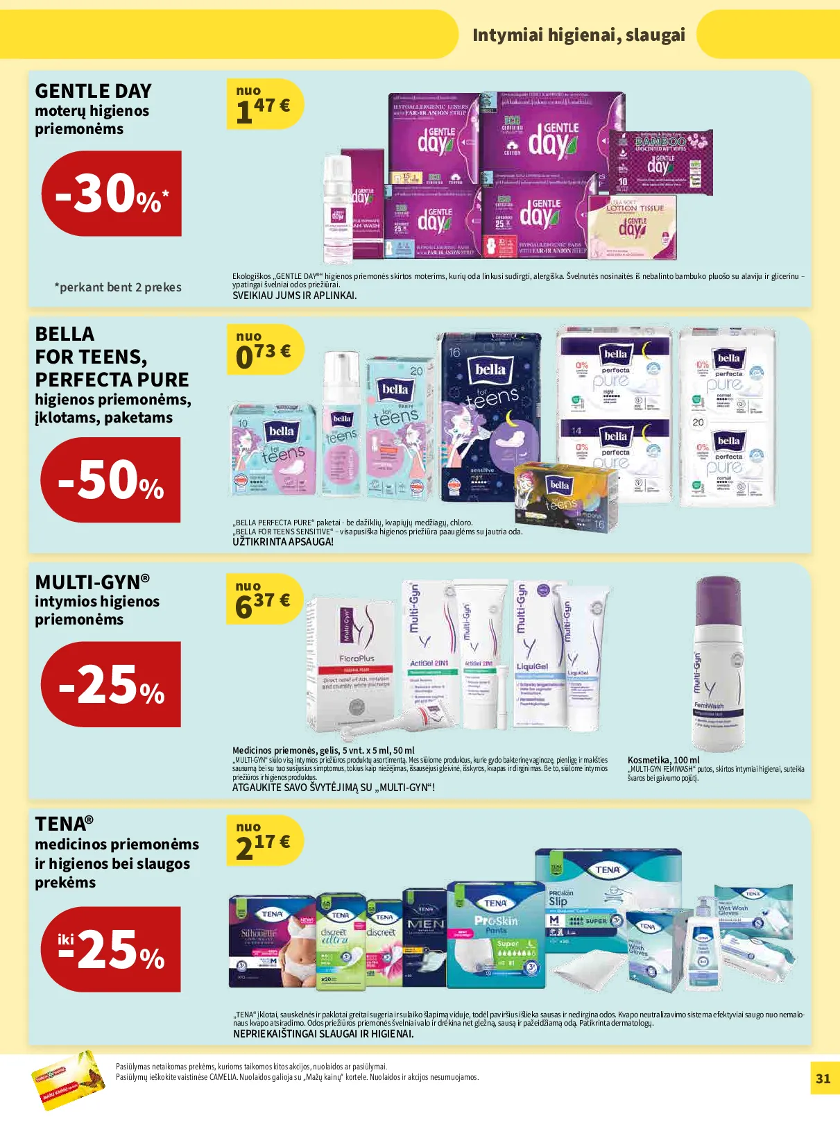 Camelia akcijų leidinys – 31 psl.