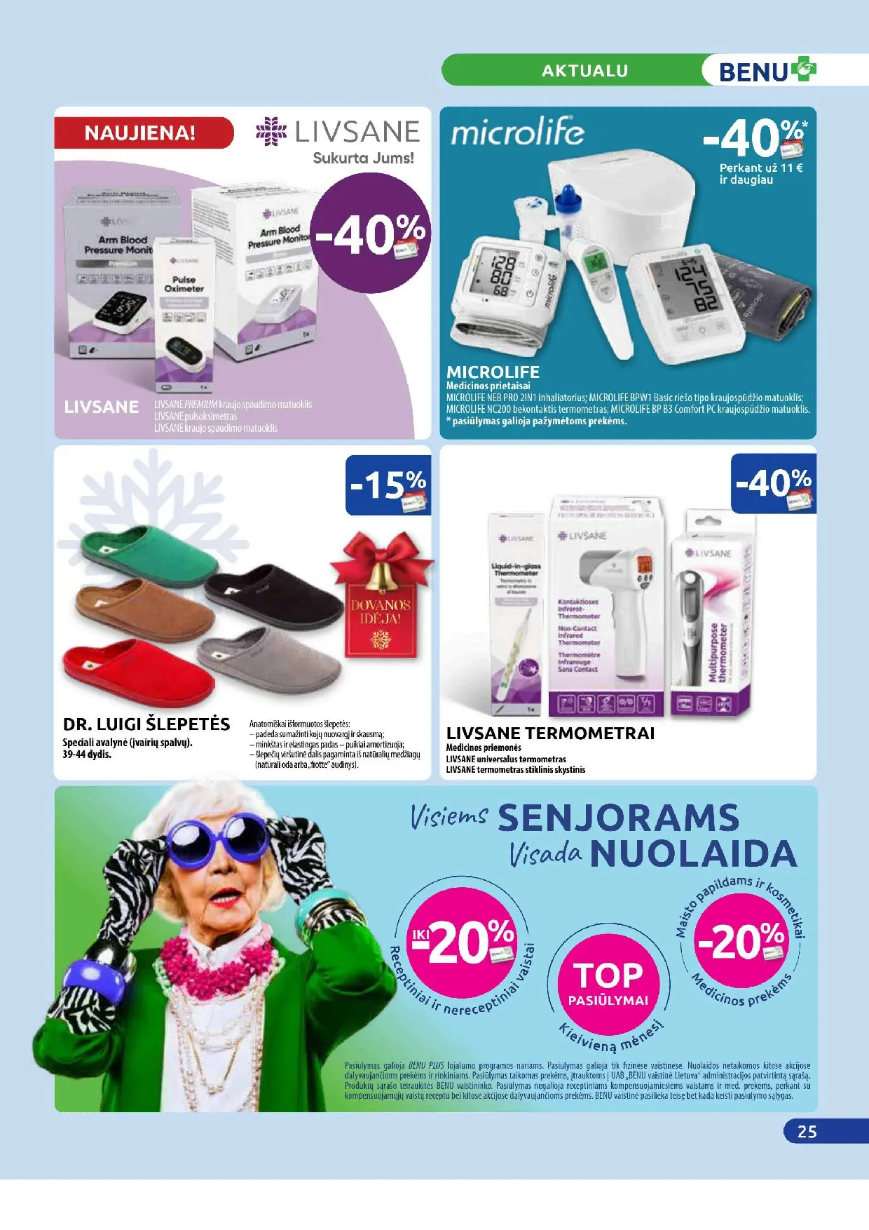 Benu vaistinės akcijų leidinys – 25 psl.
