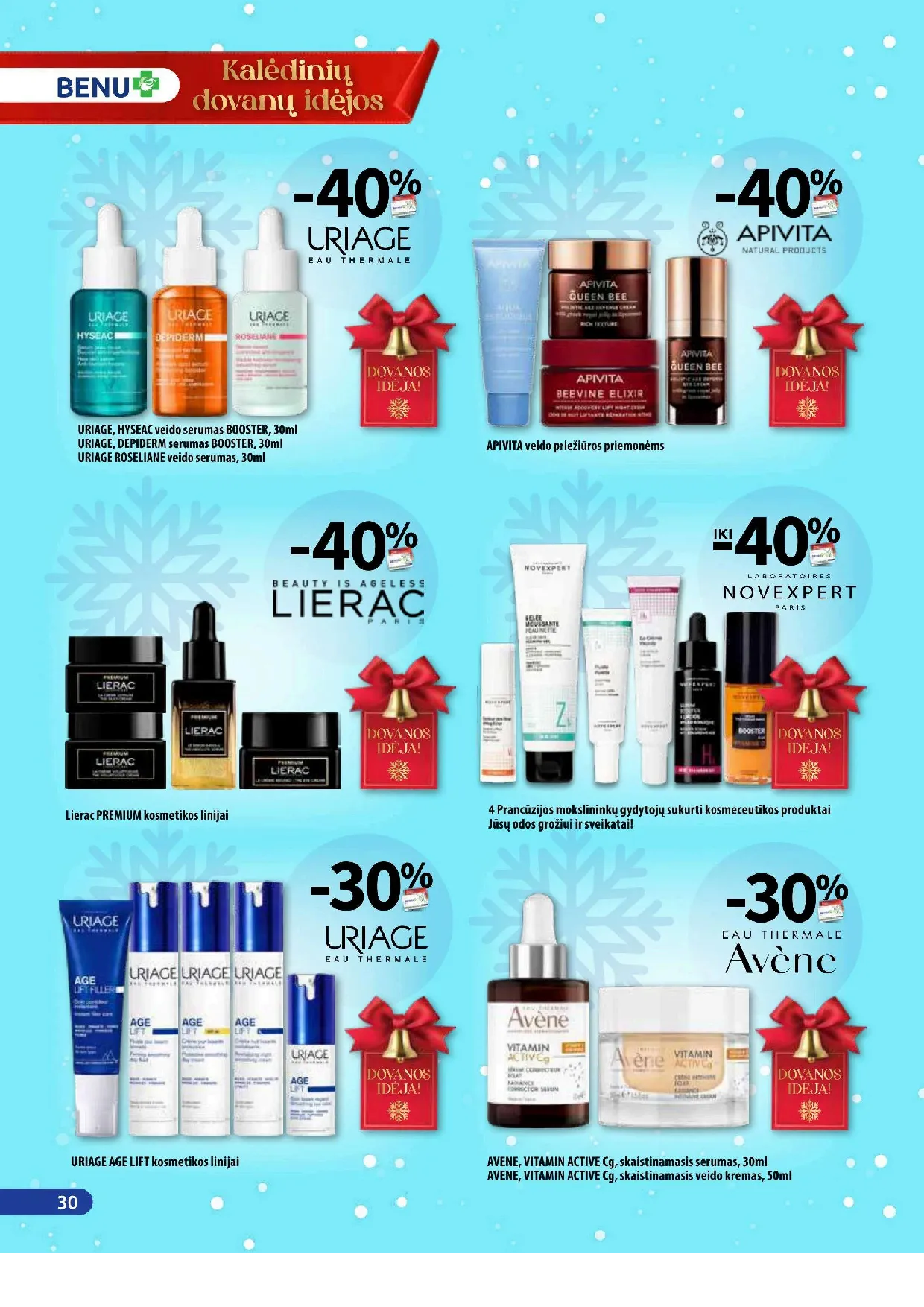 Benu vaistinės akcijų leidinys – 30 psl.