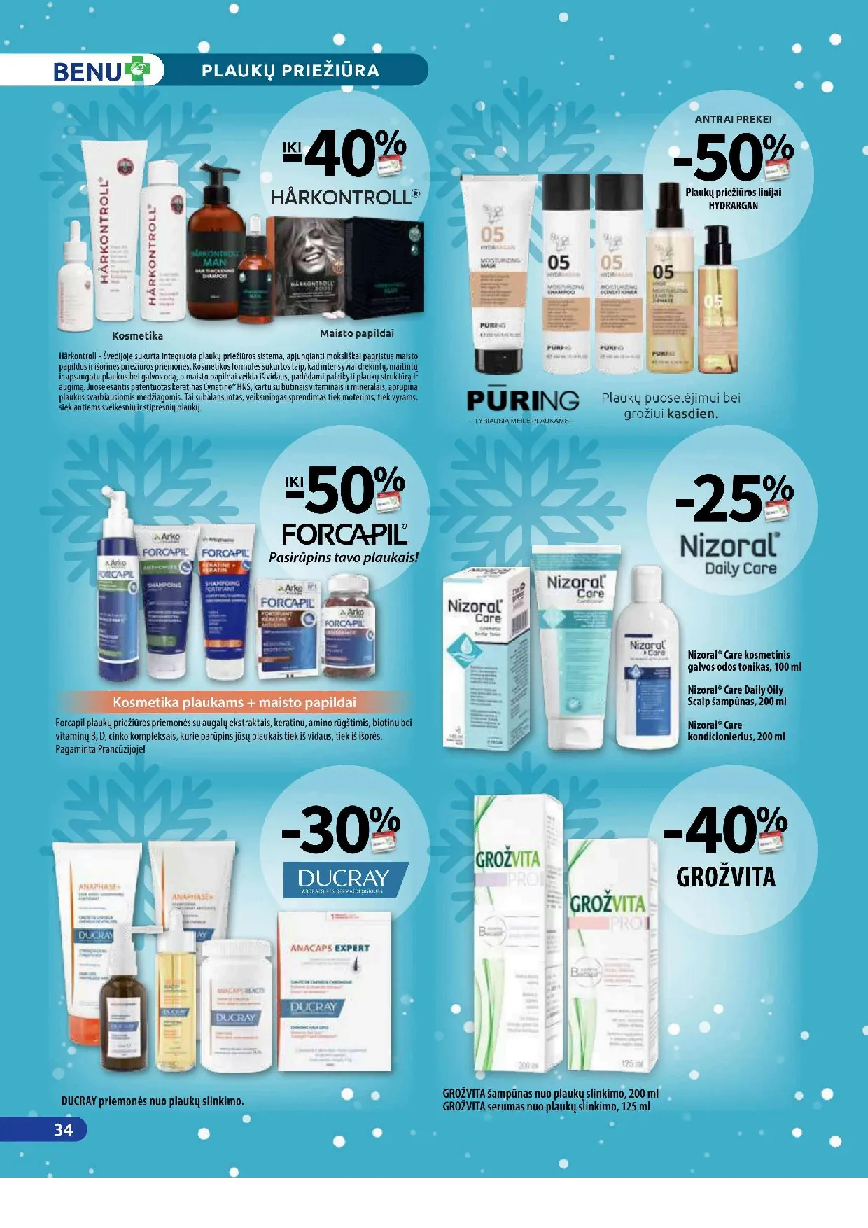 Benu vaistinės akcijų leidinys – 34 psl.
