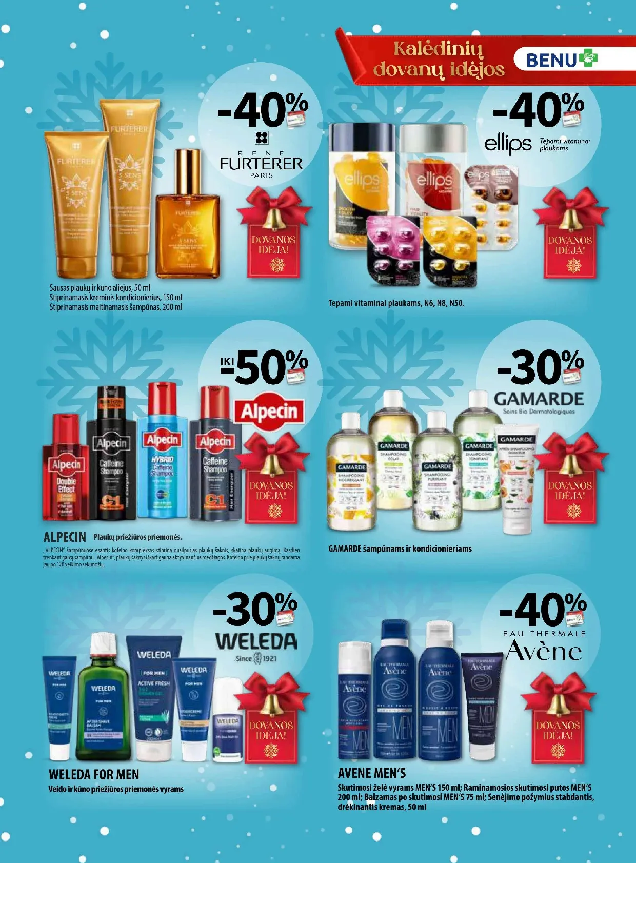 Benu vaistinės akcijų leidinys – 35 psl.