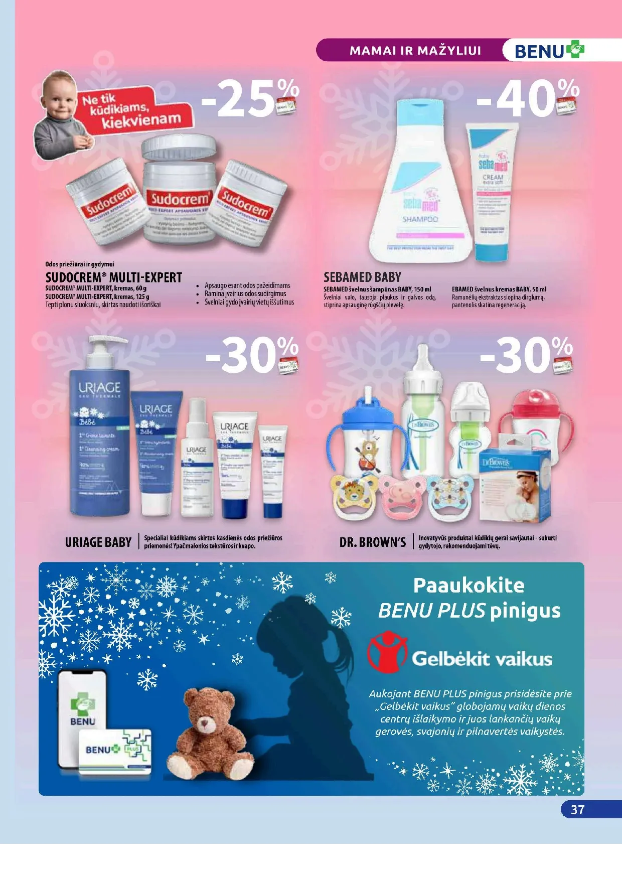 Benu vaistinės akcijų leidinys – 37 psl.