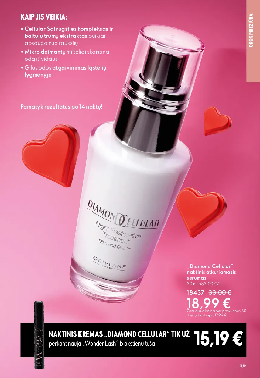 Oriflame akcijų katalogas – 105 psl.