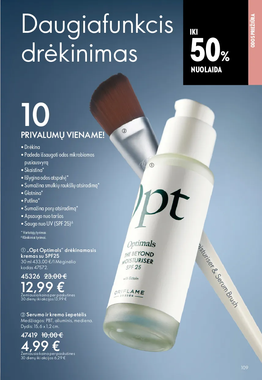 Oriflame akcijų katalogas – 109 psl.