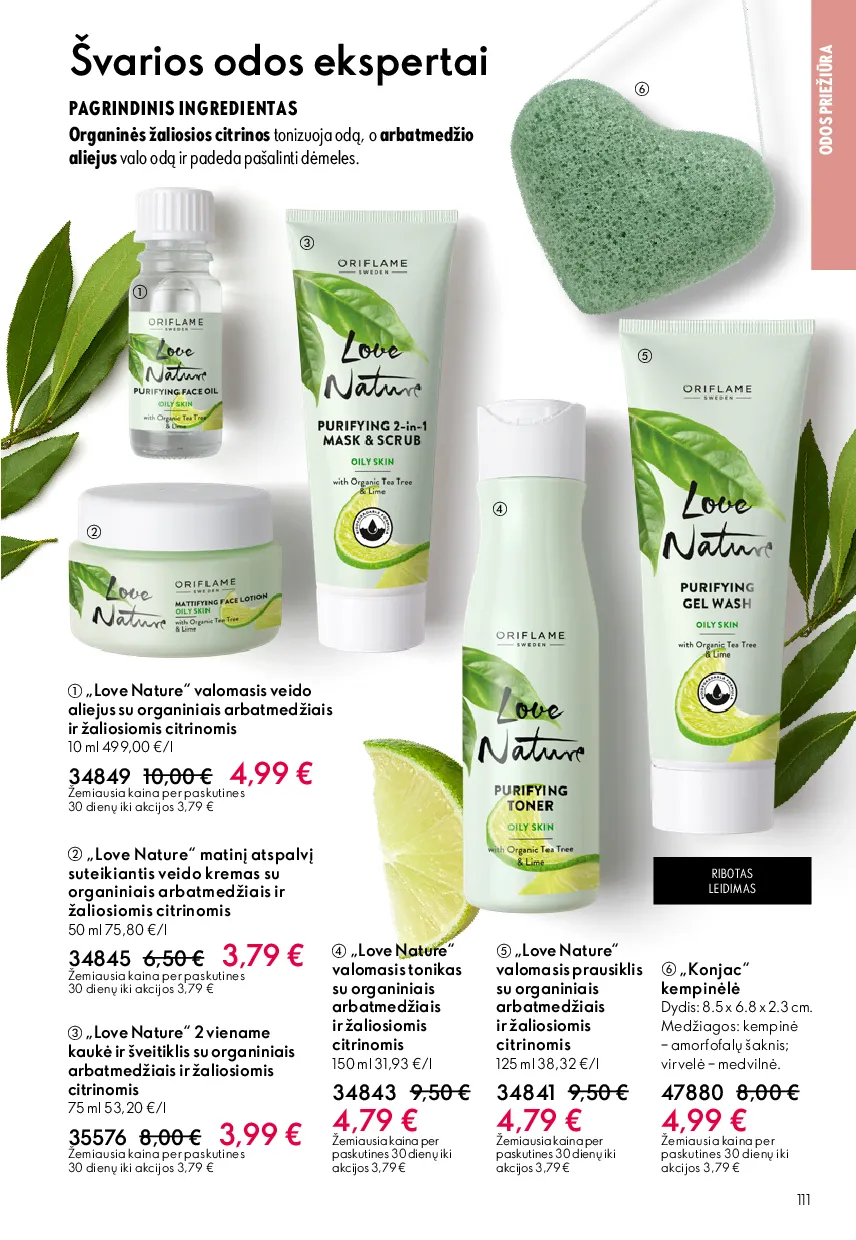 Oriflame akcijų katalogas – 111 psl.