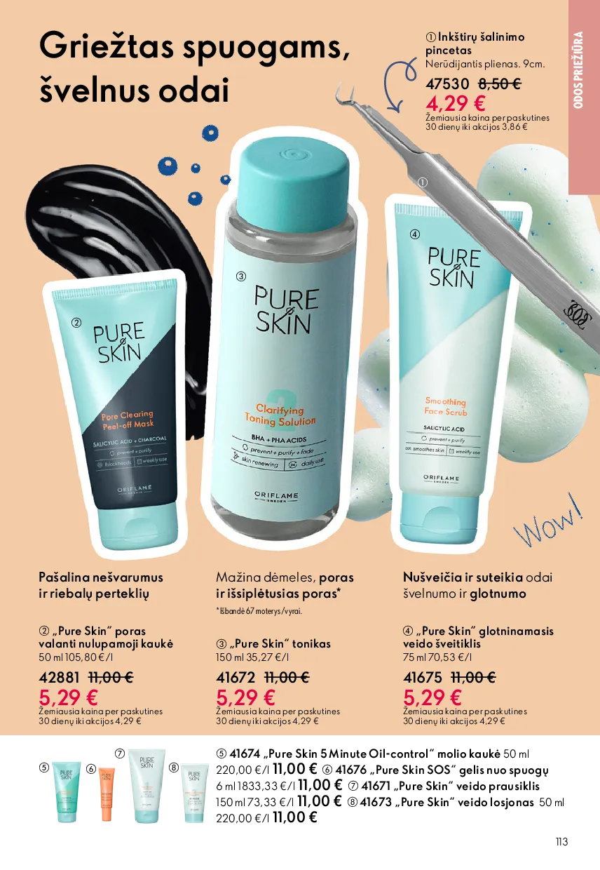 Oriflame akcijų katalogas – 113 psl.