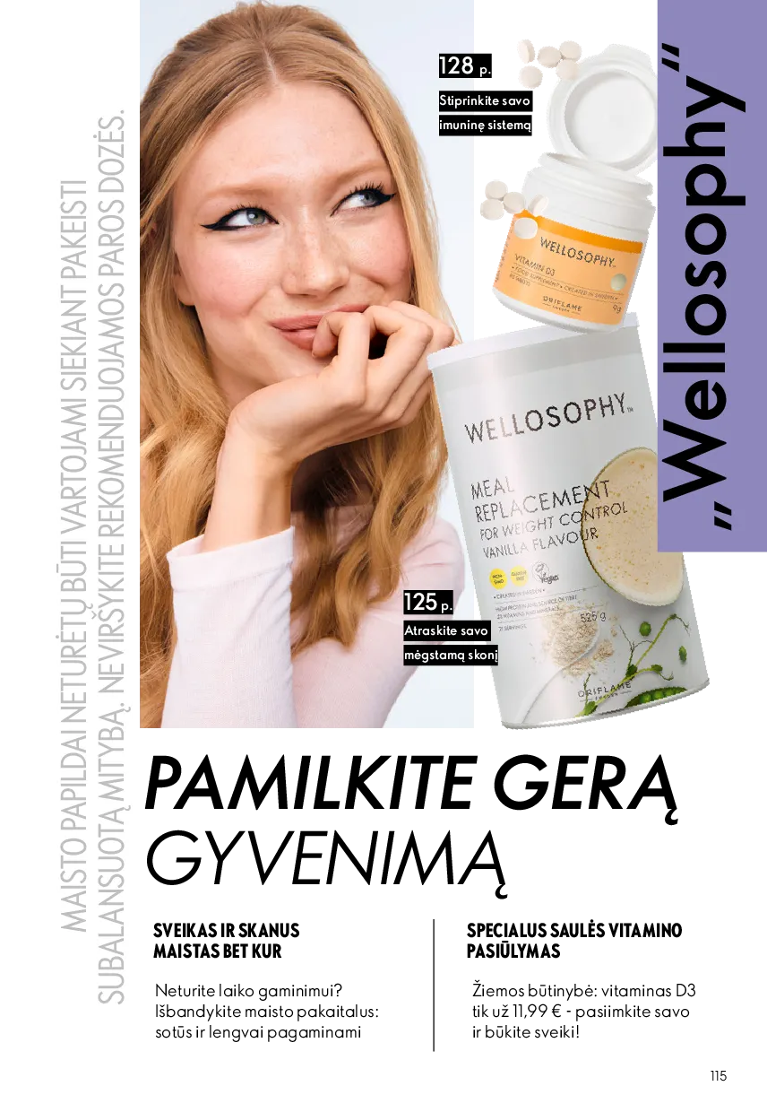 Oriflame akcijų katalogas – 115 psl.