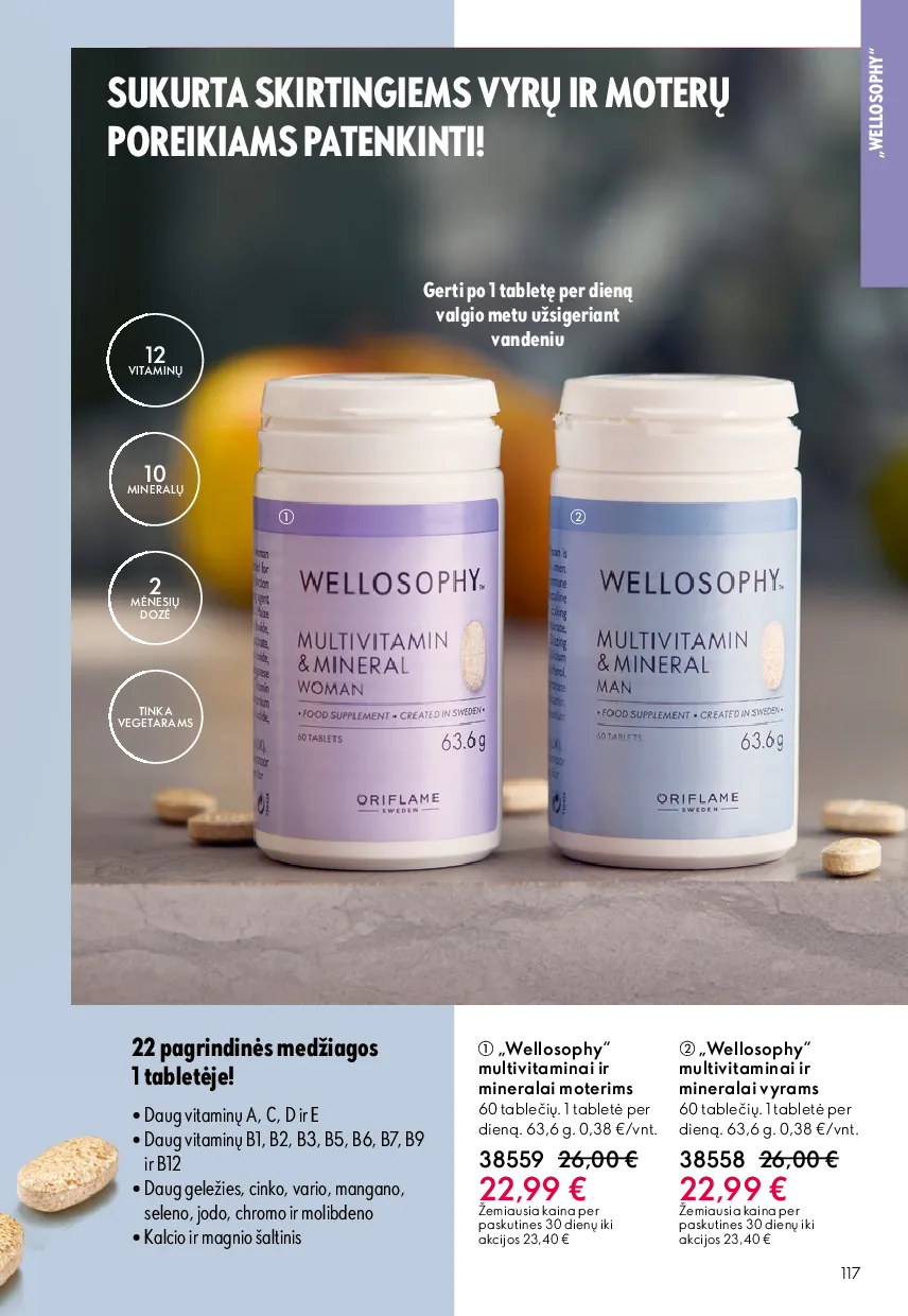 Oriflame akcijų katalogas – 117 psl.