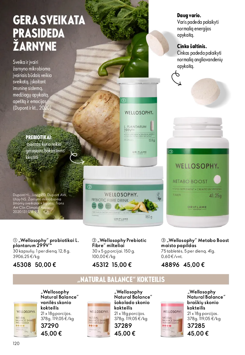 Oriflame akcijų katalogas – 120 psl.