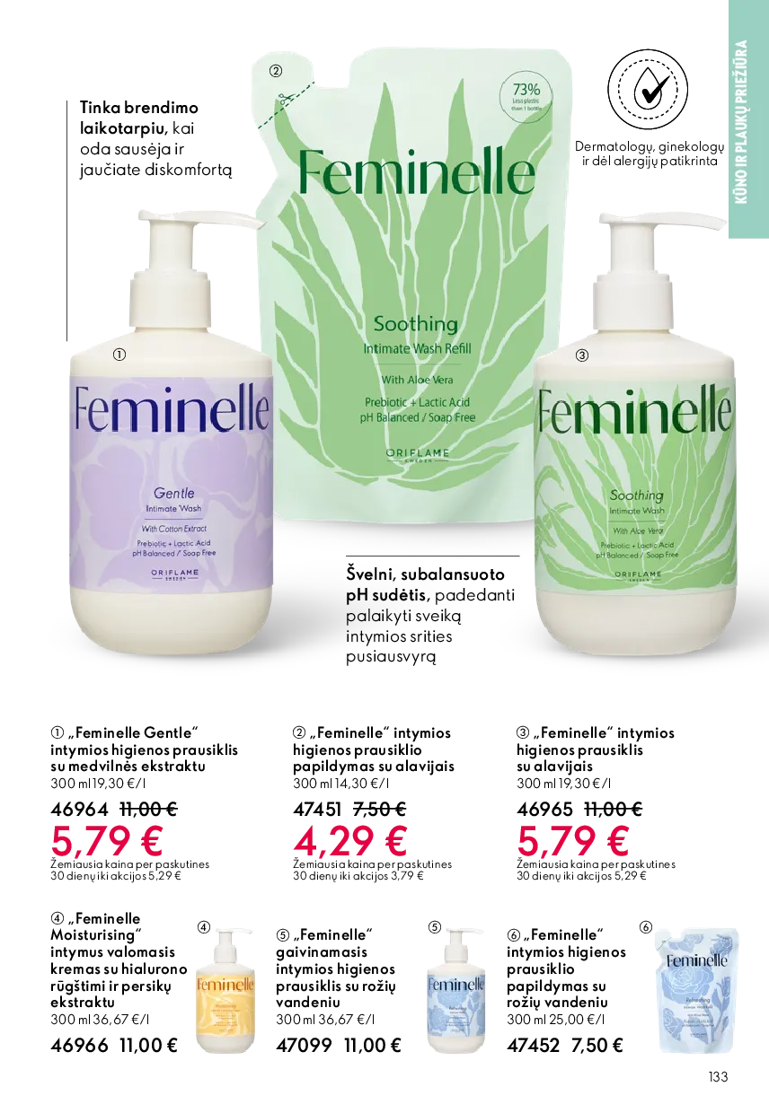 Oriflame akcijų katalogas – 133 psl.