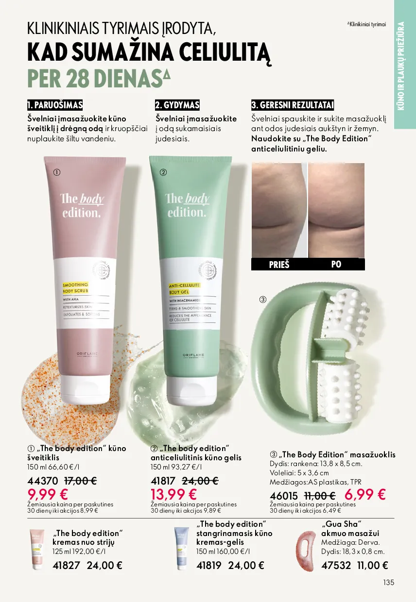 Oriflame akcijų katalogas – 135 psl.
