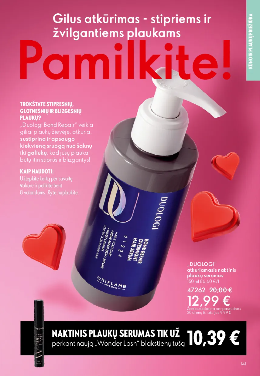 Oriflame akcijų katalogas – 141 psl.