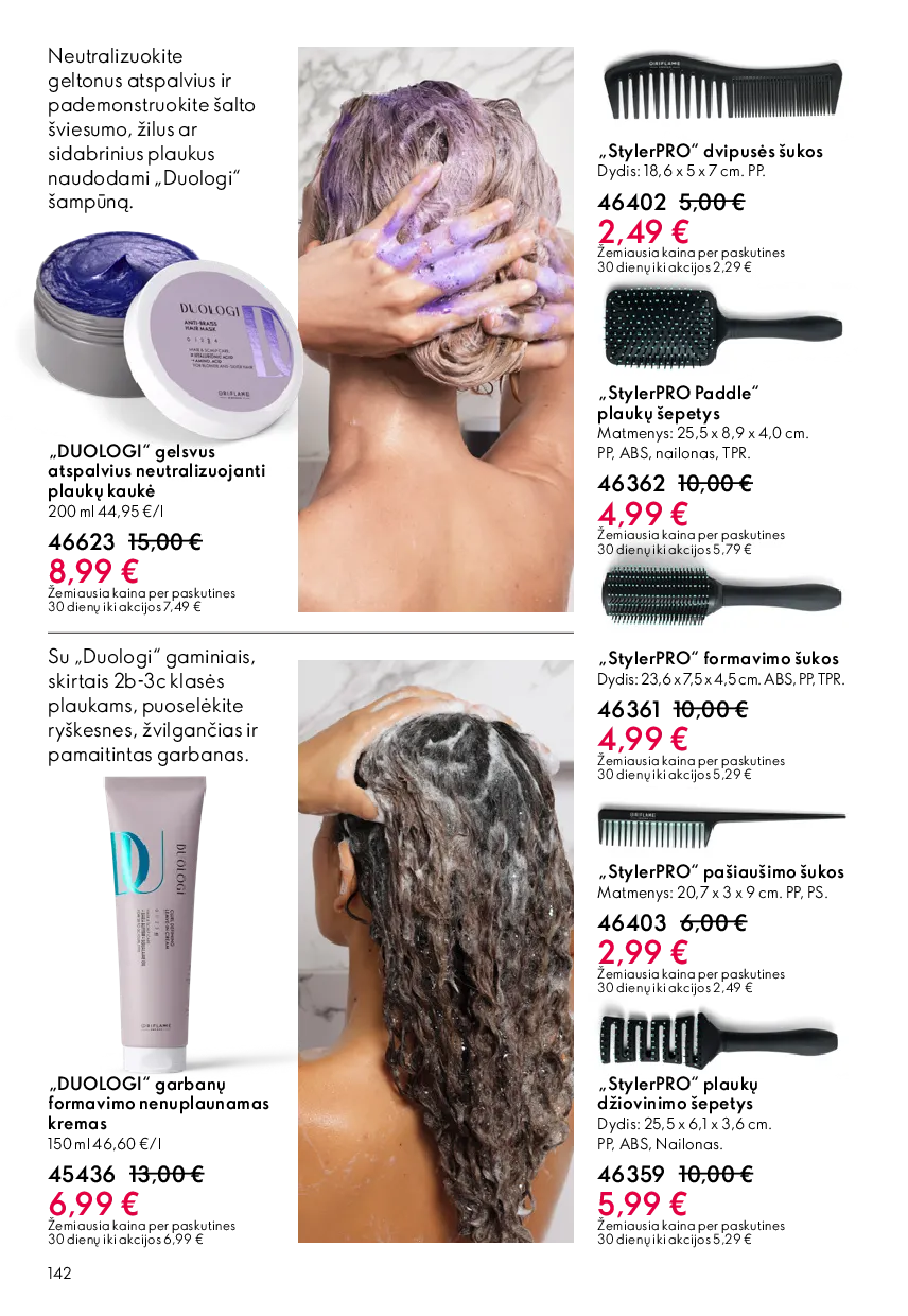 Oriflame akcijų katalogas – 142 psl.