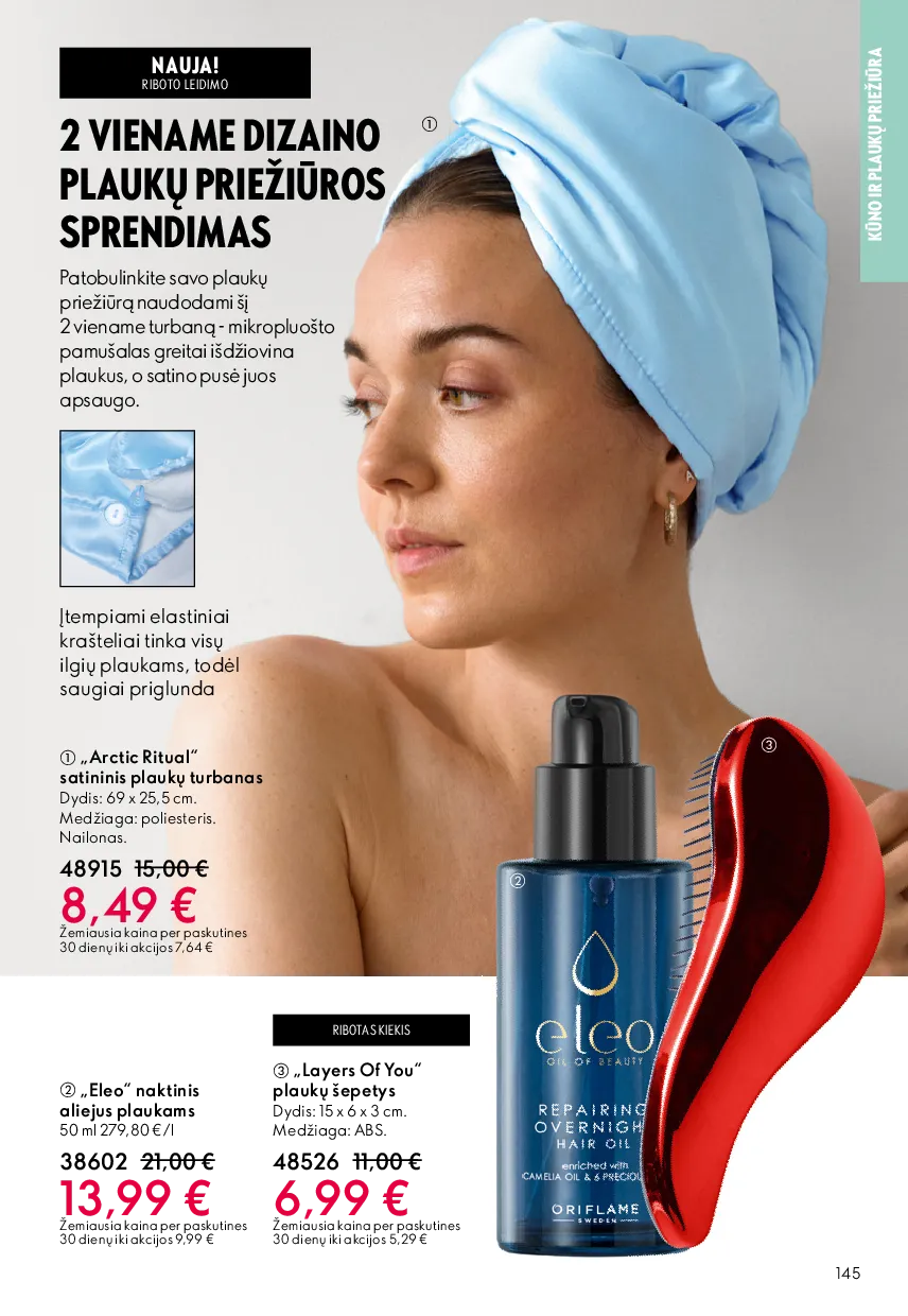 Oriflame akcijų katalogas – 145 psl.