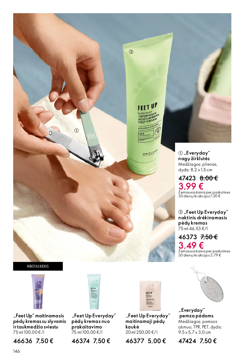 Oriflame akcijų katalogas – 146 psl.