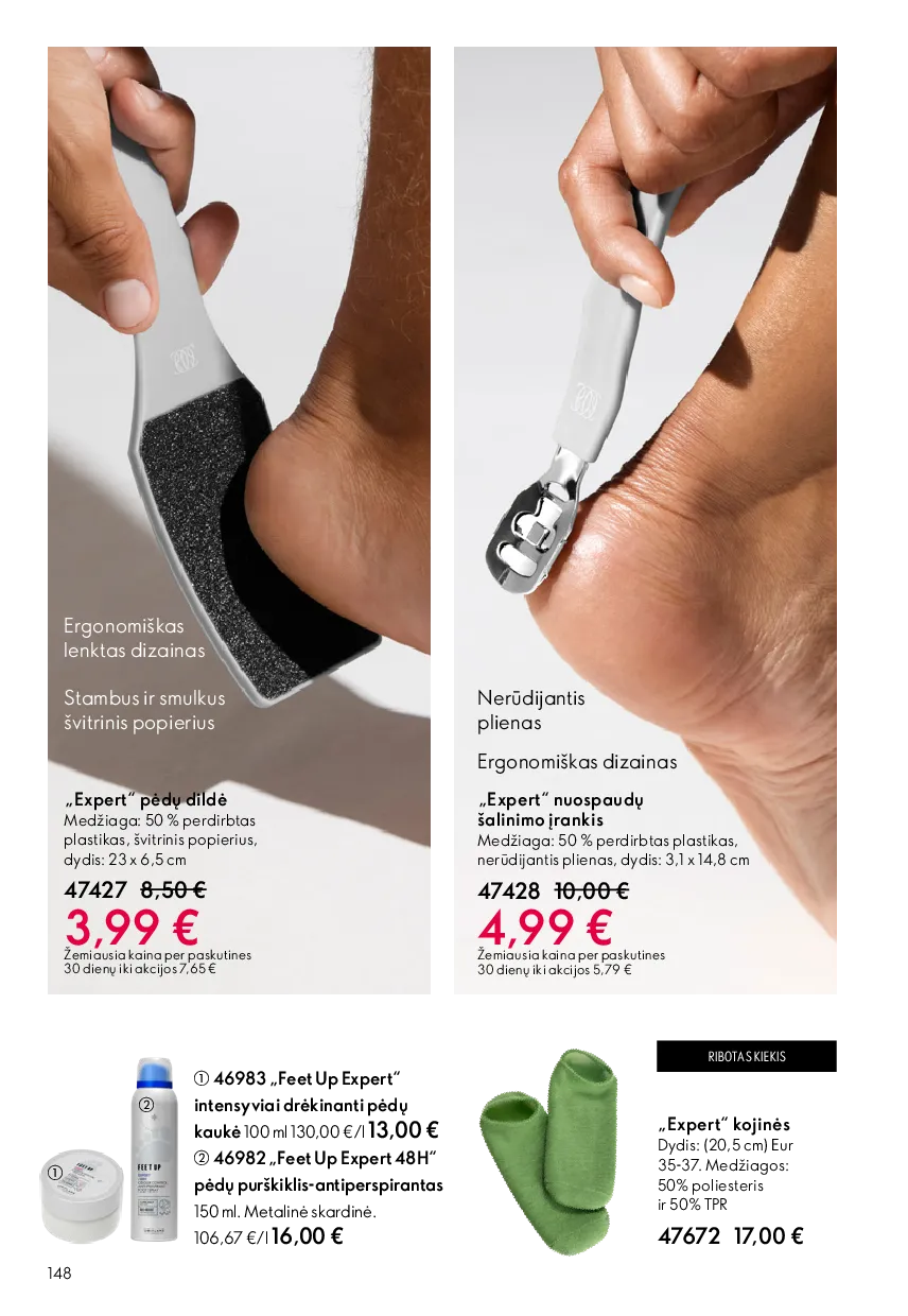 Oriflame akcijų katalogas – 148 psl.