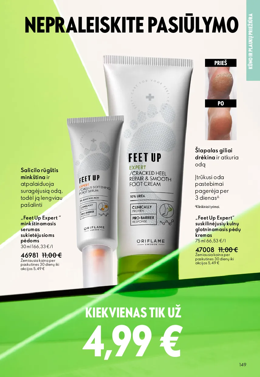 Oriflame akcijų katalogas – 149 psl.
