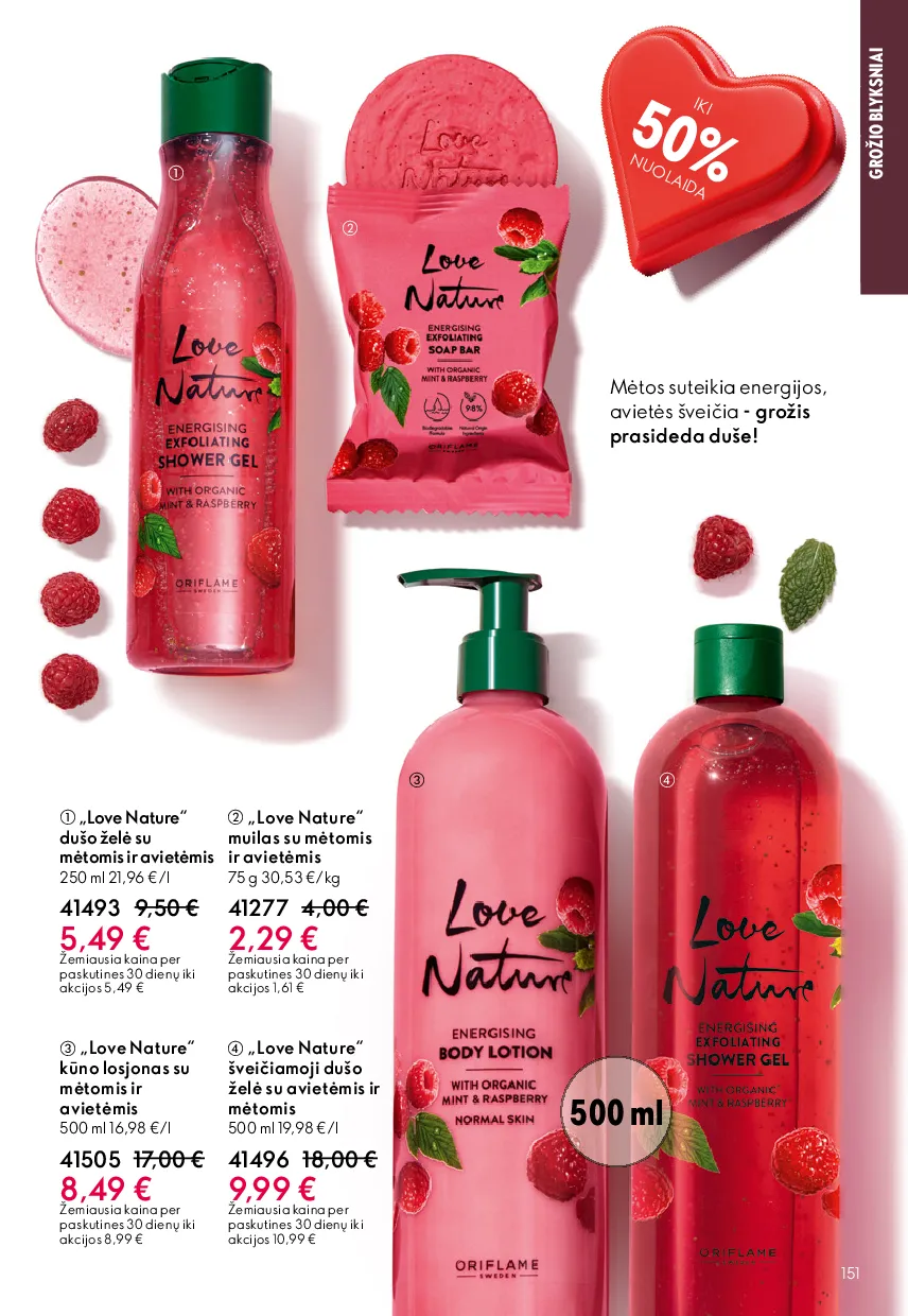 Oriflame akcijų katalogas – 151 psl.