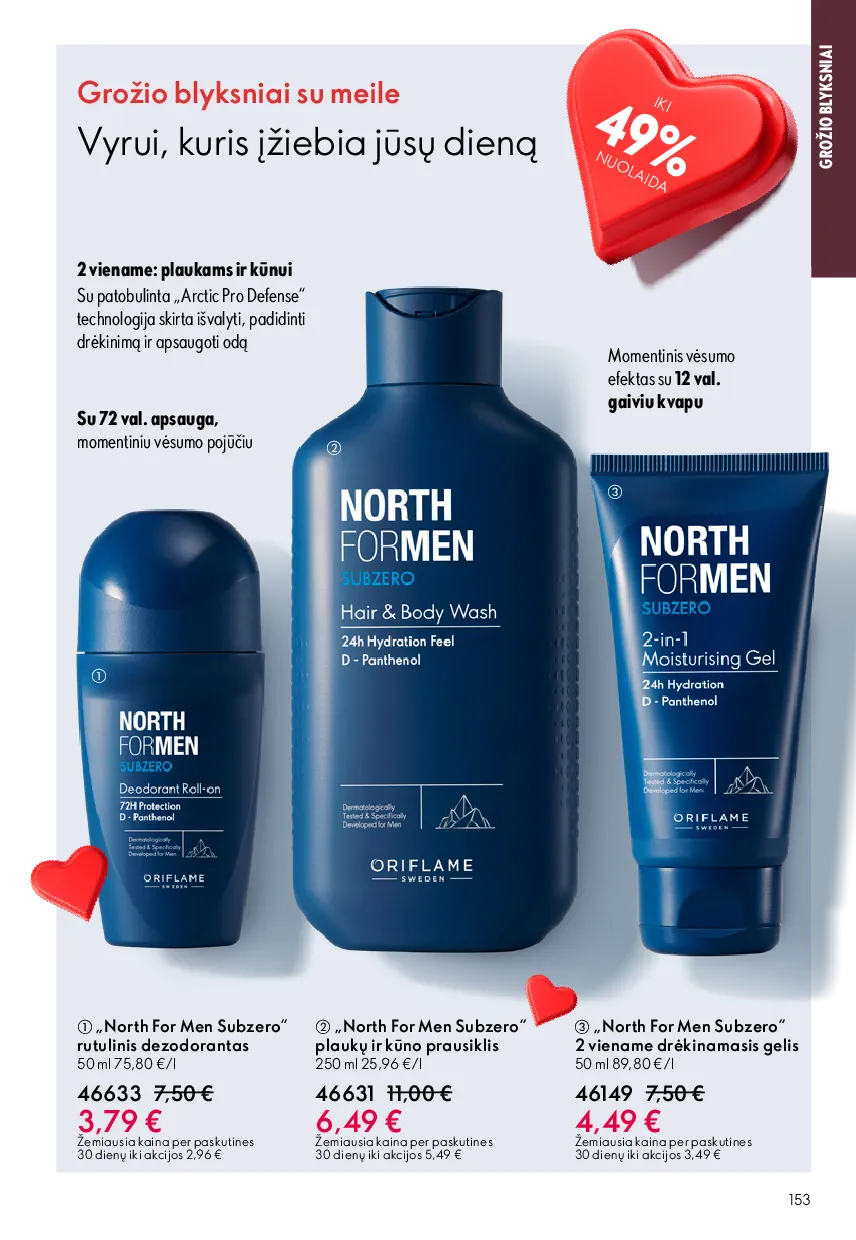 Oriflame akcijų katalogas – 153 psl.