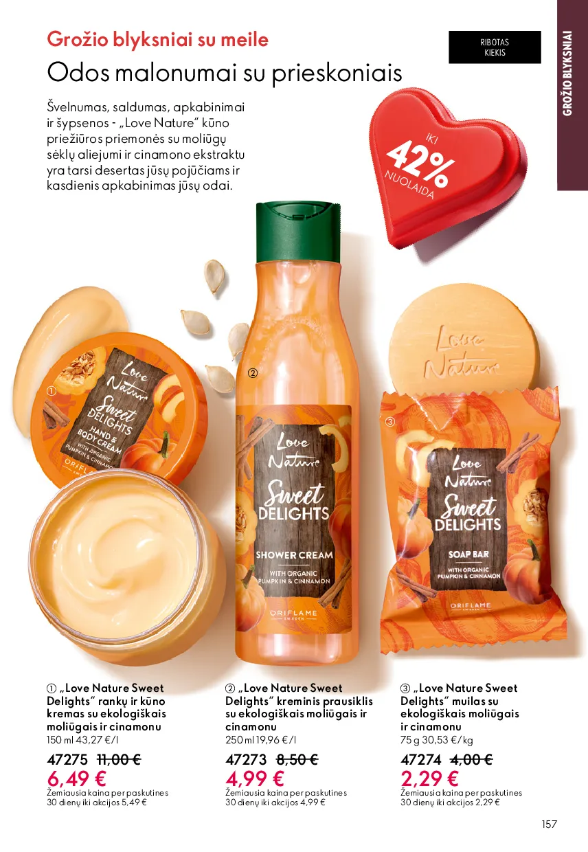 Oriflame akcijų katalogas – 157 psl.