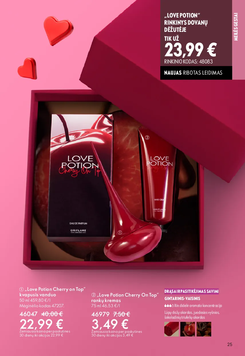 Oriflame akcijų katalogas – 25 psl.