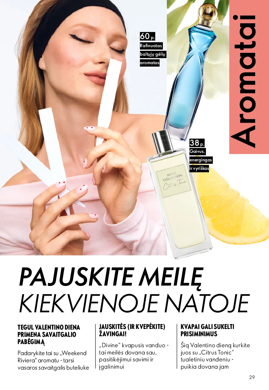 Oriflame akcijų katalogas – 29 psl.