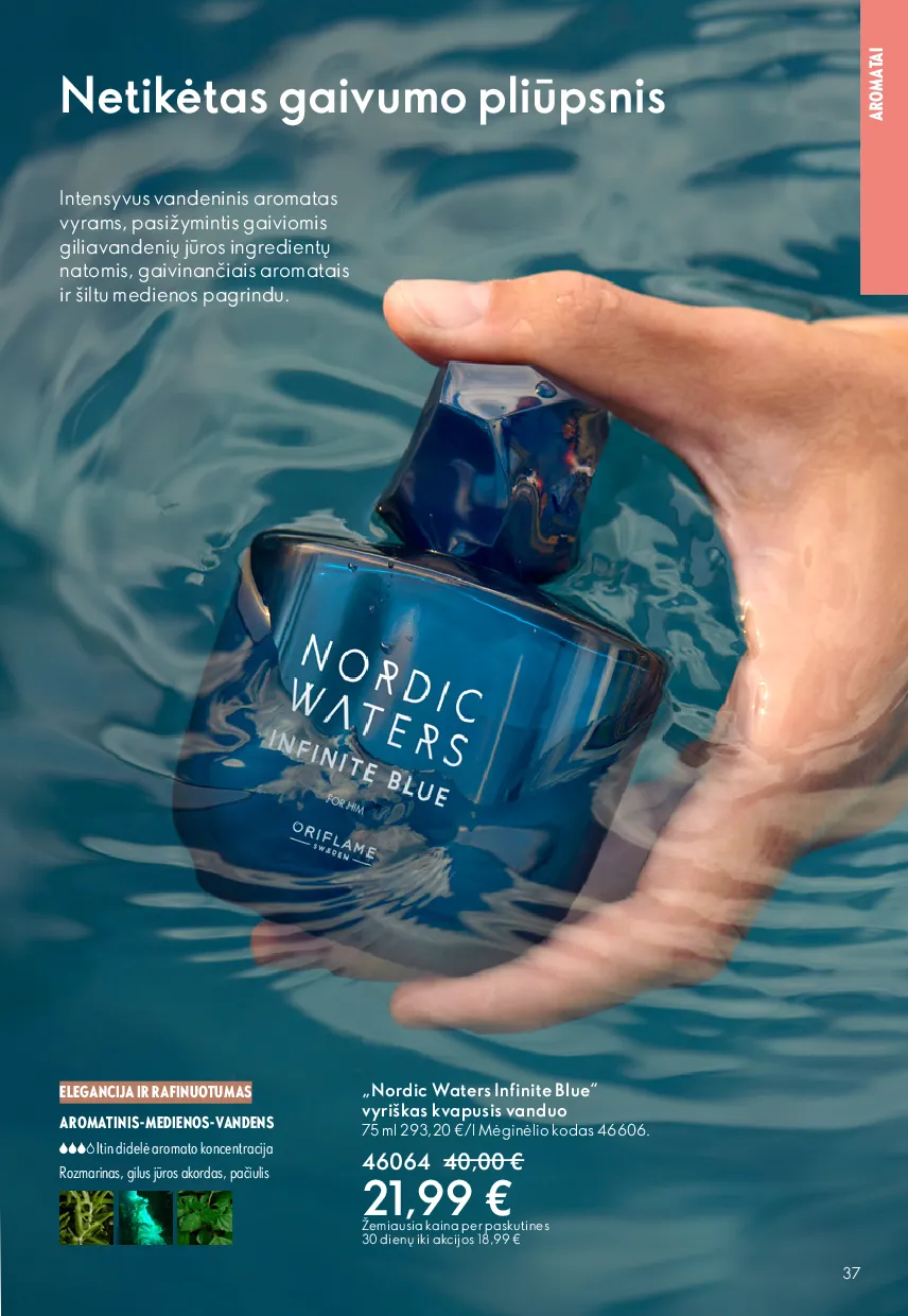 Oriflame akcijų katalogas – 37 psl.