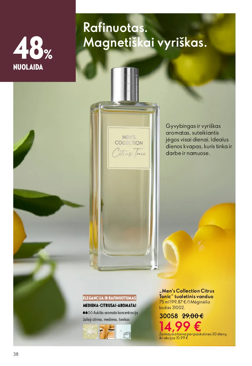 Oriflame akcijų katalogas – 38 psl.