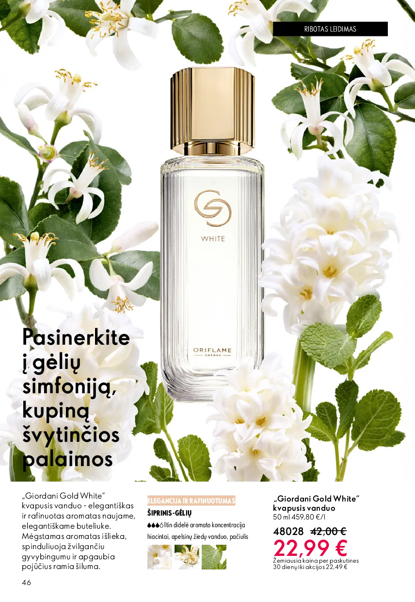 Oriflame akcijų katalogas – 46 psl.