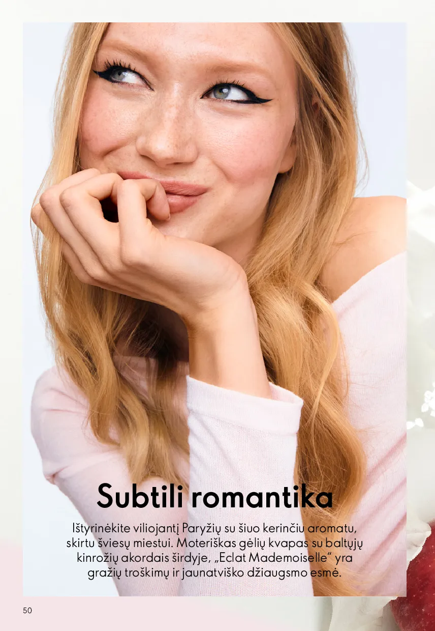 Oriflame akcijų katalogas – 50 psl.