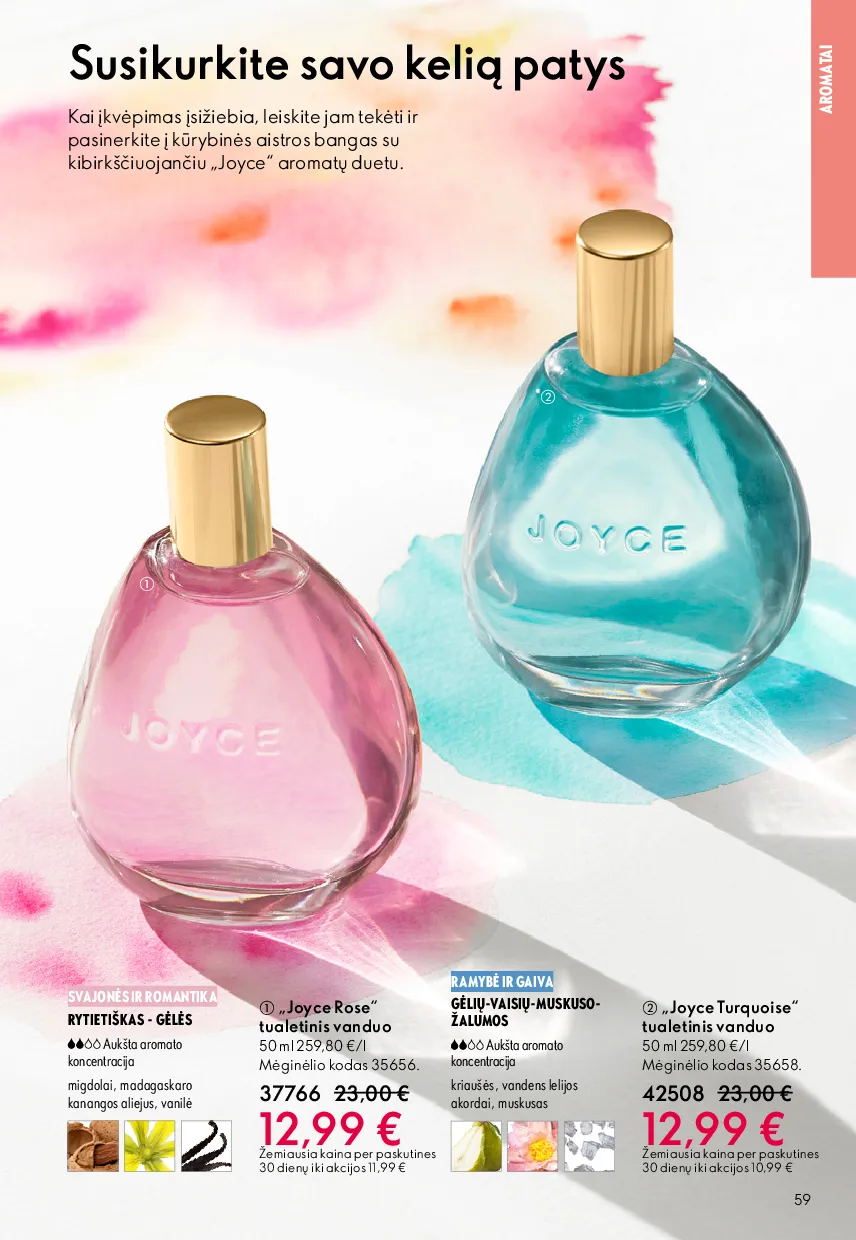 Oriflame akcijų katalogas – 59 psl.