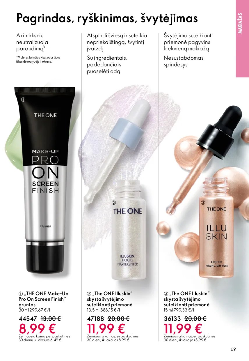 Oriflame akcijų katalogas – 69 psl.