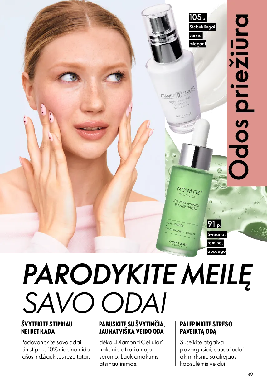 Oriflame akcijų katalogas – 89 psl.