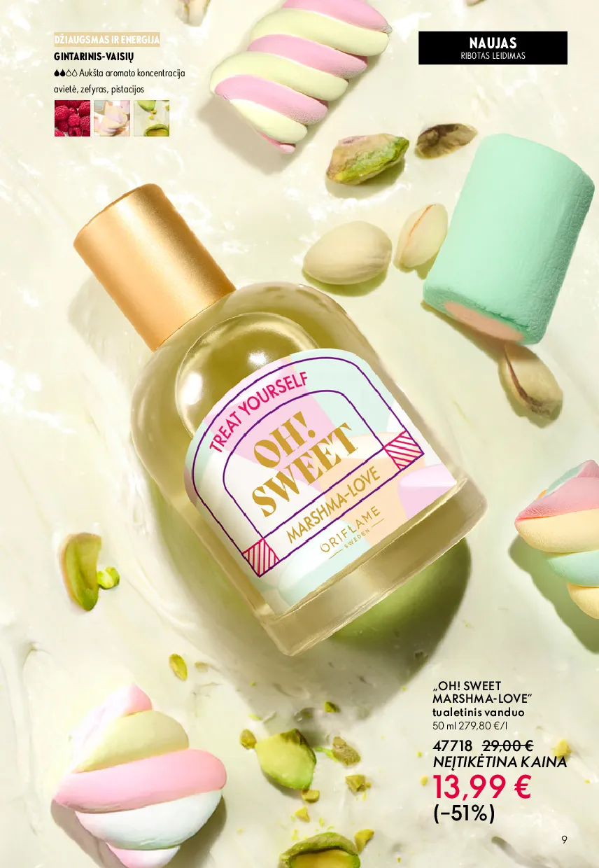 Oriflame akcijų katalogas – 9 psl.