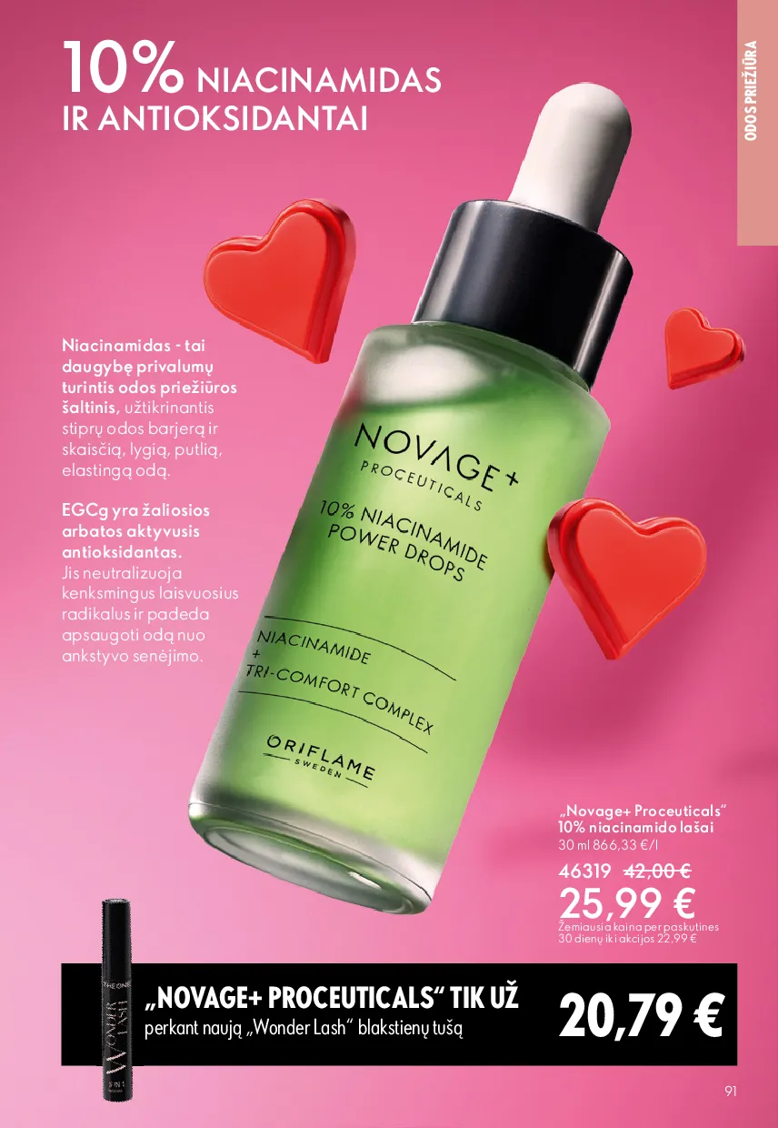 Oriflame akcijų katalogas – 91 psl.