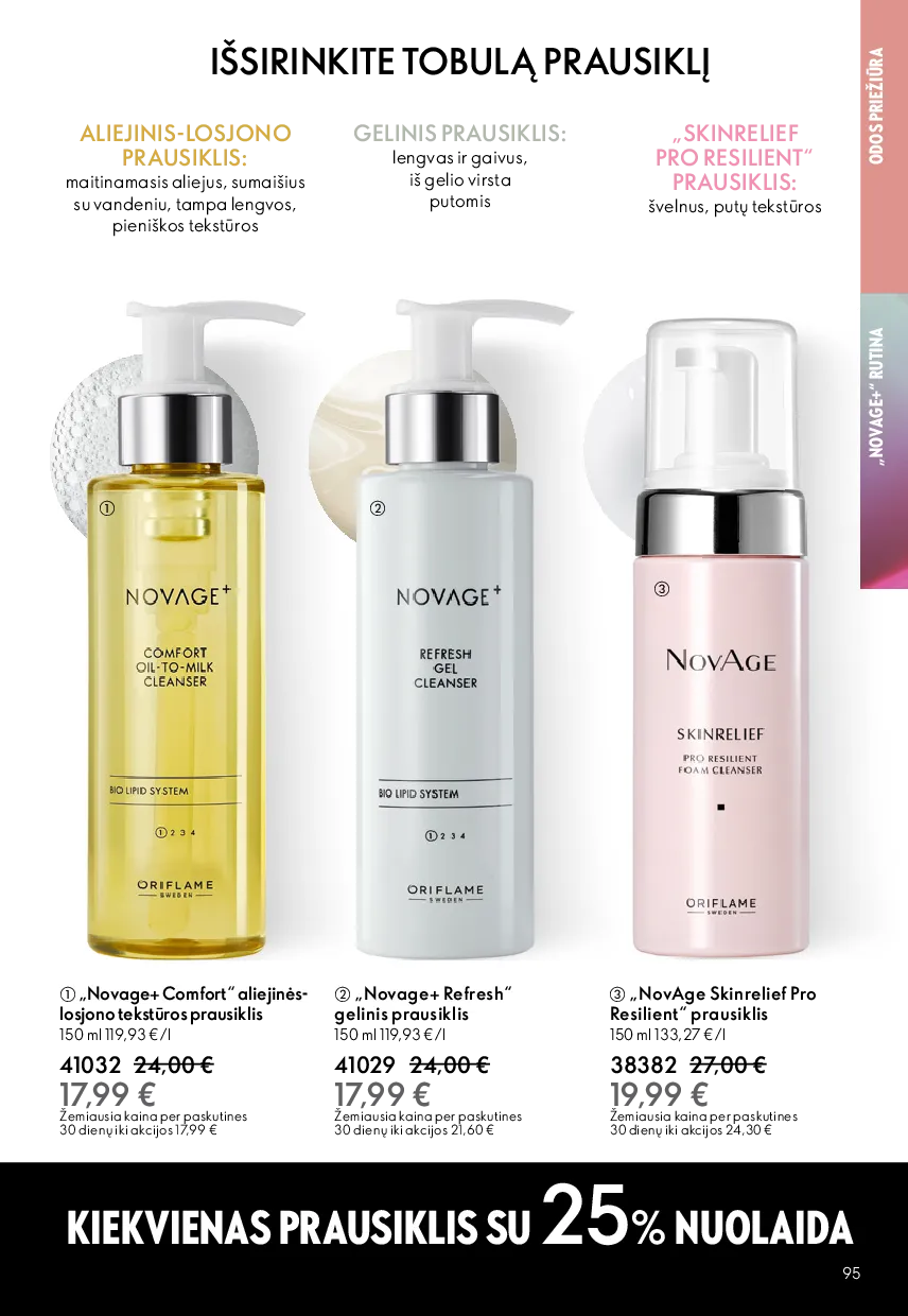 Oriflame akcijų katalogas – 95 psl.