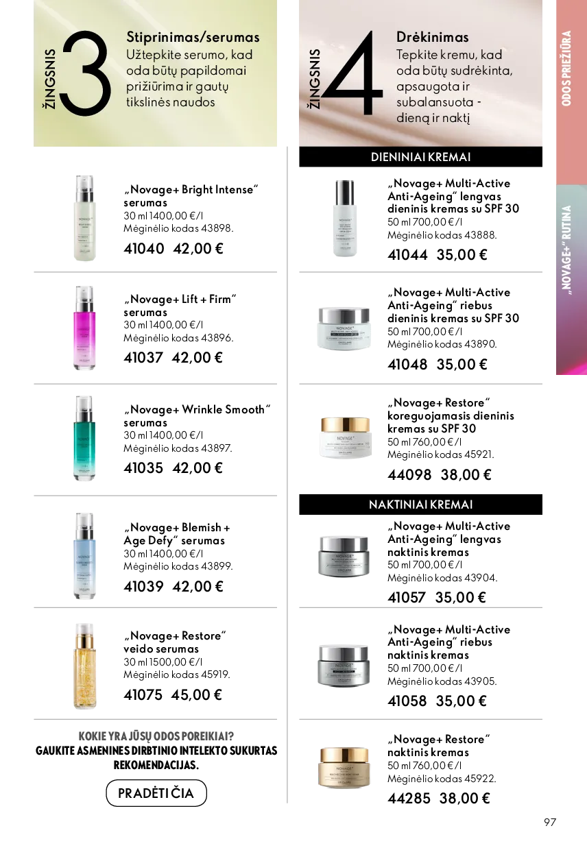 Oriflame akcijų katalogas – 97 psl.