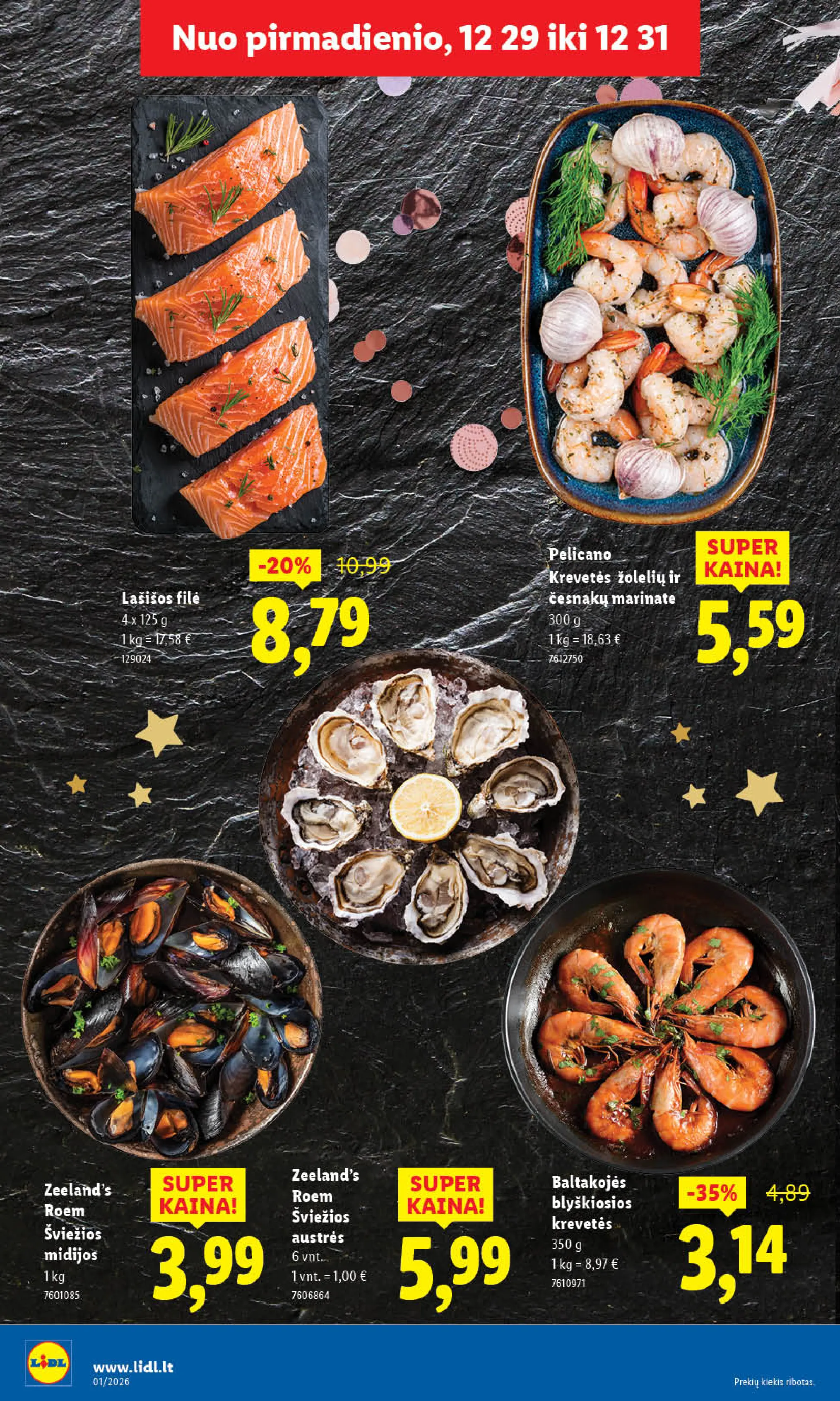 Lidl akcijos nuo ketvirtadienio – 14 psl.