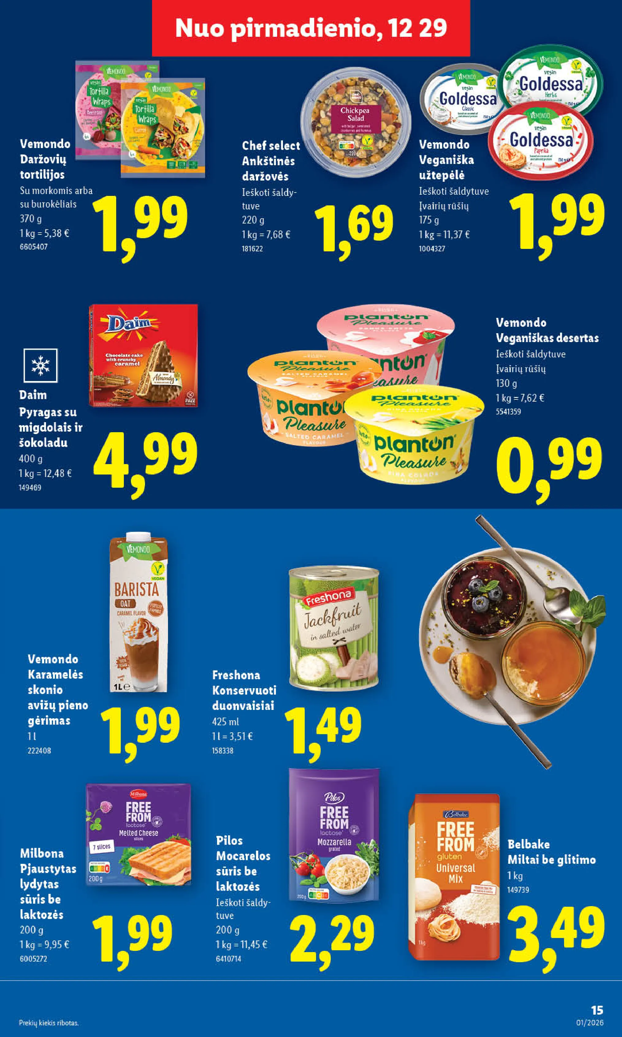 Lidl akcijos nuo ketvirtadienio – 19 psl.
