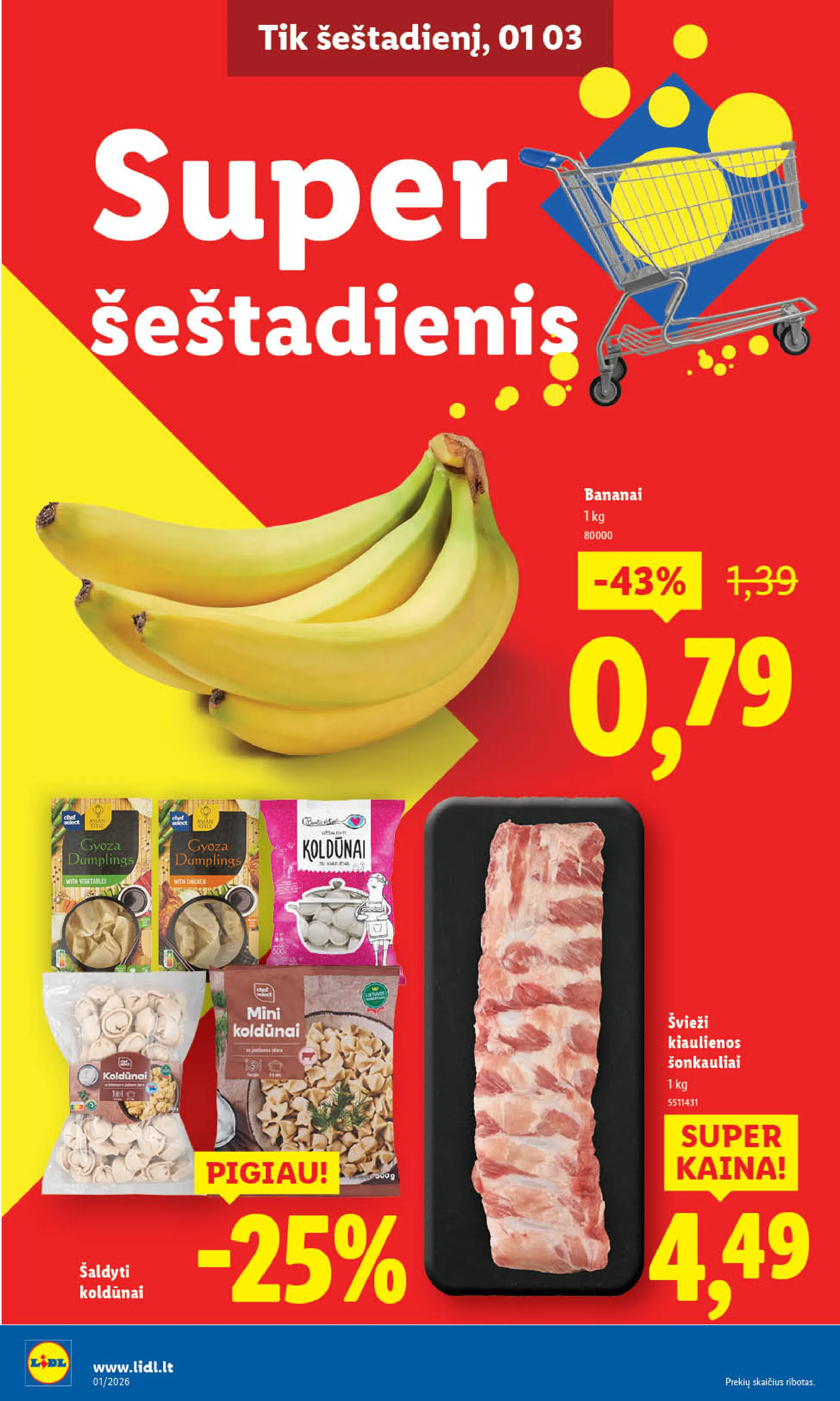 Lidl akcijos nuo ketvirtadienio – 2 psl.